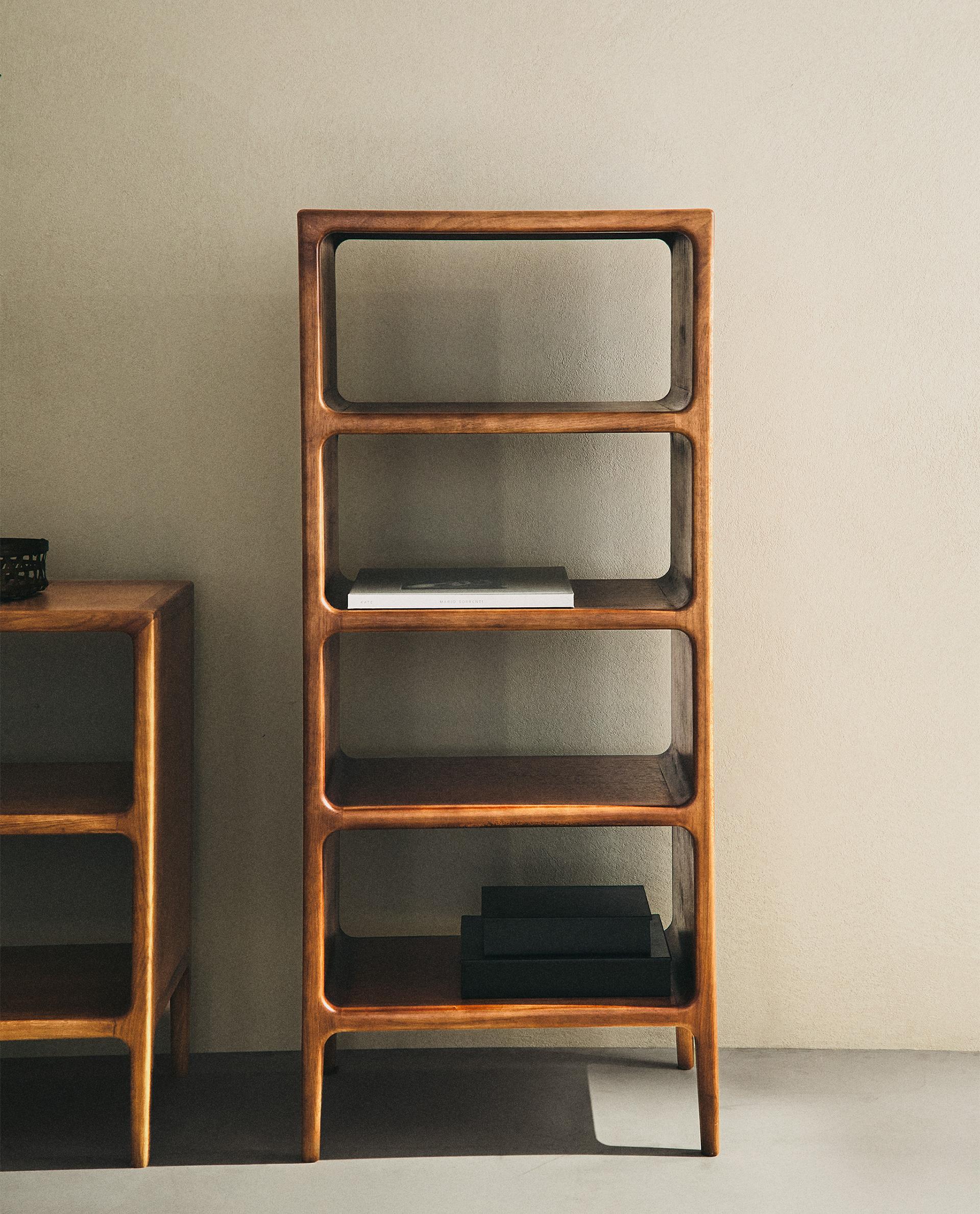 Honey Oak Bookcase - Stylish Wooden Storage