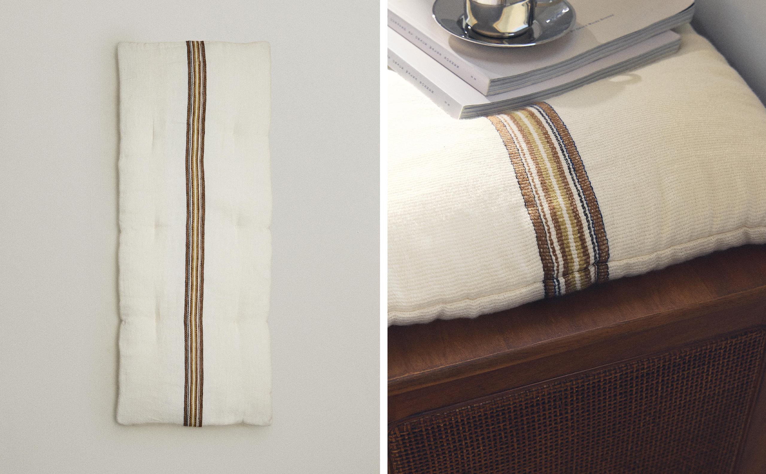 STRIPED BENCH SEAT CUSHION product thumbnail 9
