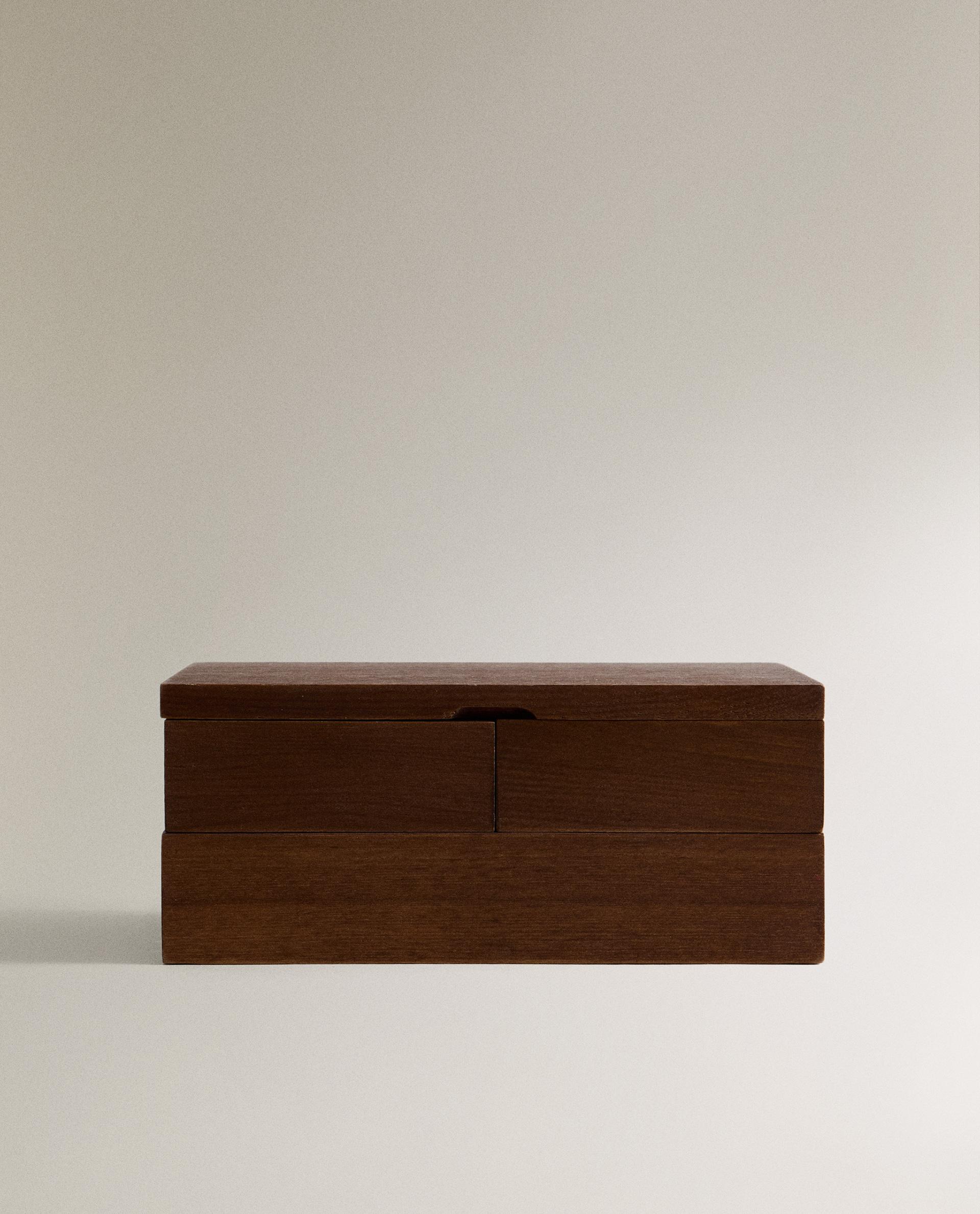 長方形 ウッド ジュエリーボックス | Zara Home 日本/Japan