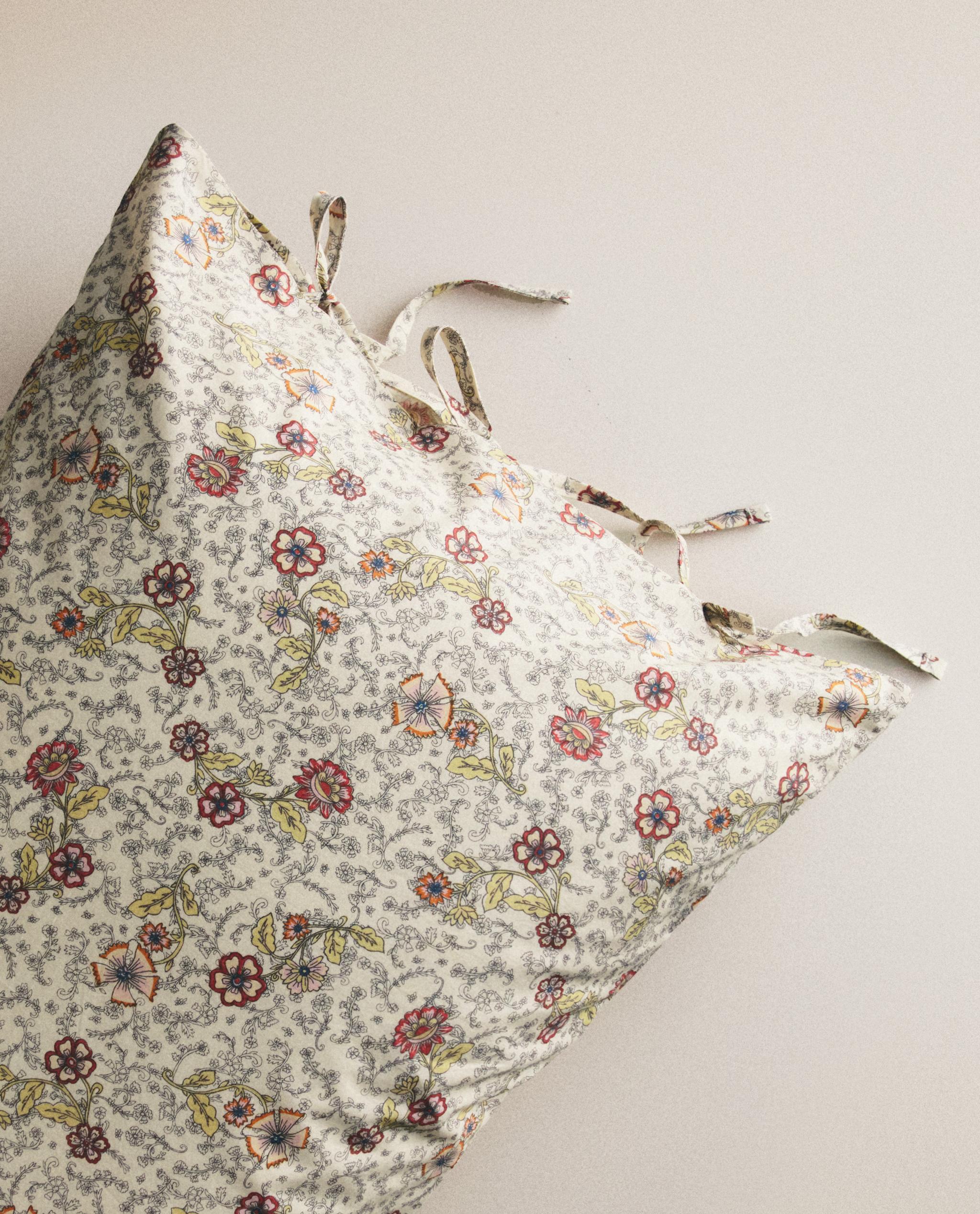 KIDS' FLORAL COTTON PILLOWCASE product thumbnail 9
