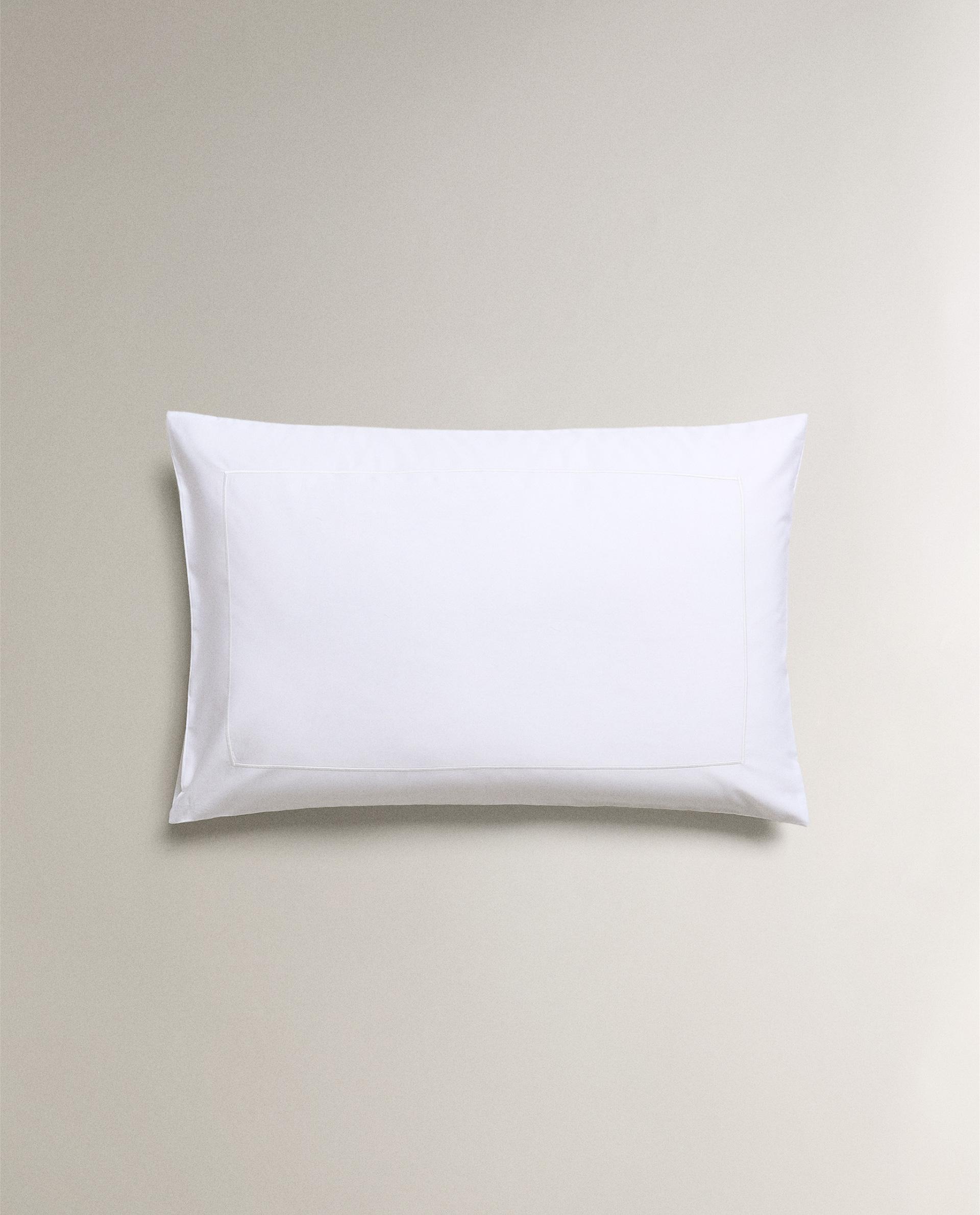 SCALLOPED EDGE COTTON PERCALE PILLOWCASE (800 THREAD COUNT) SCALLOPED EDGE COTTON PERCALE PILLOWCASE (800 THREAD COUNT)