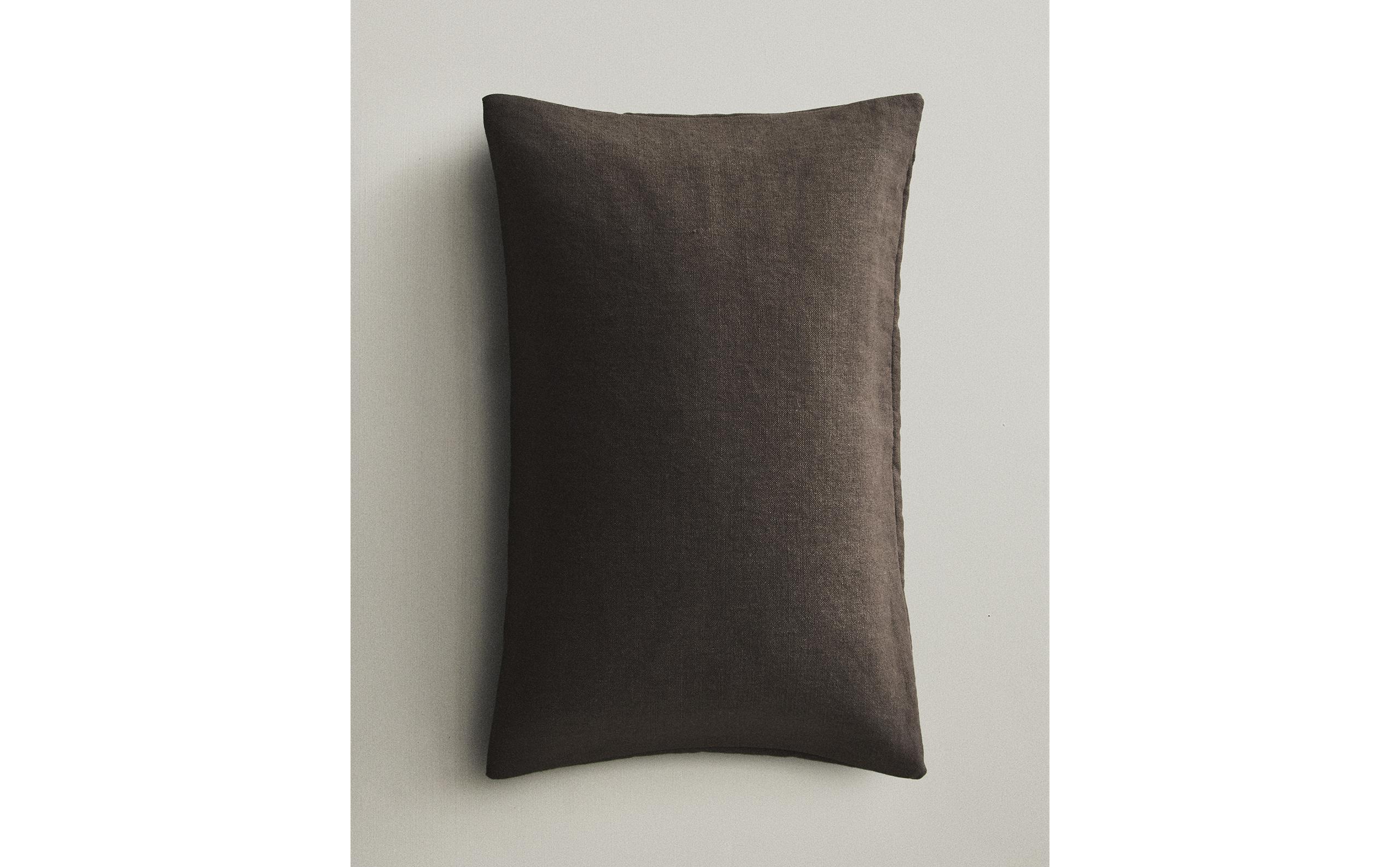 WASHED LINEN CUSHION COVER