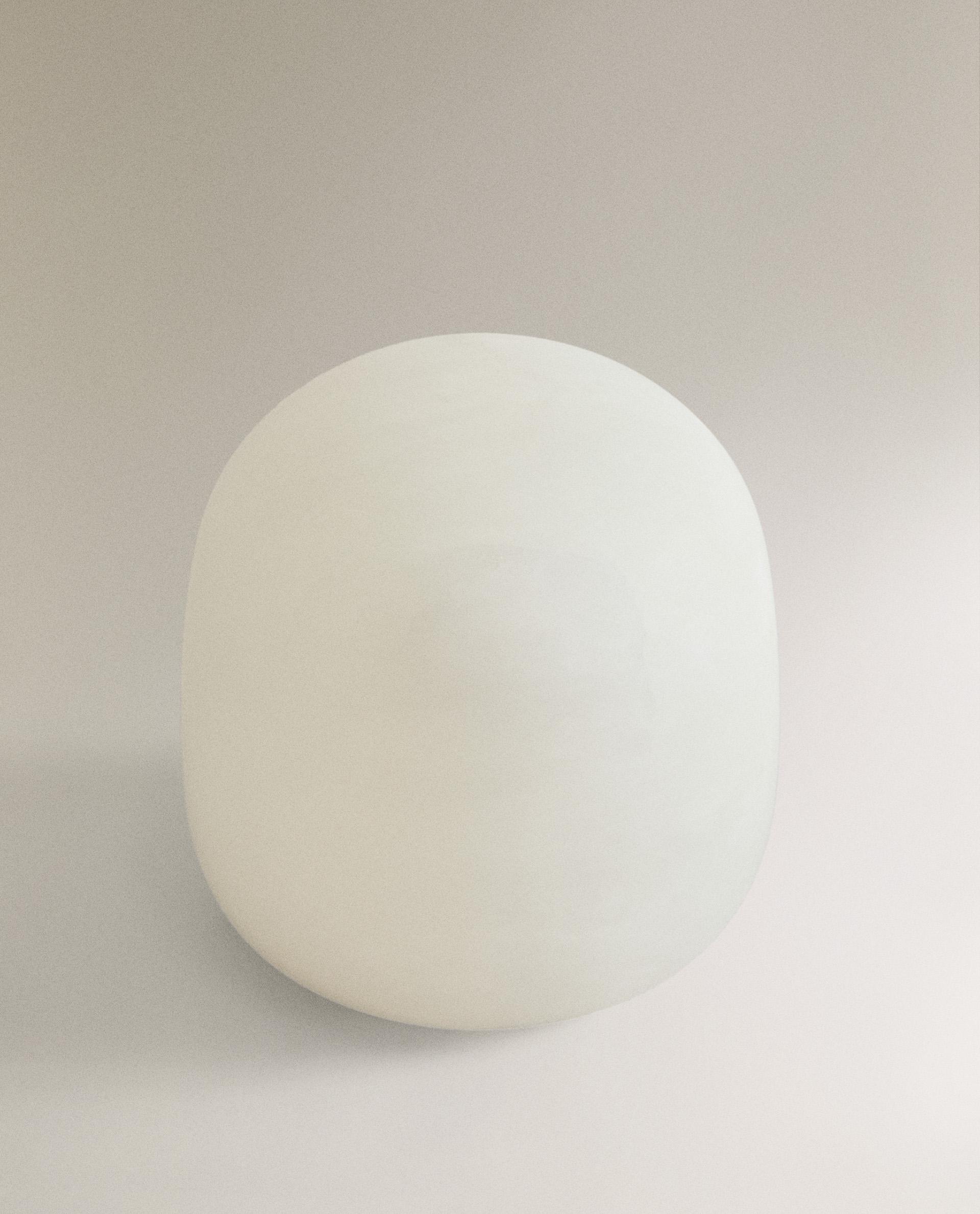 ALABASTER SEMI-OVAL TABLE LAMP | Zara Home United States of America