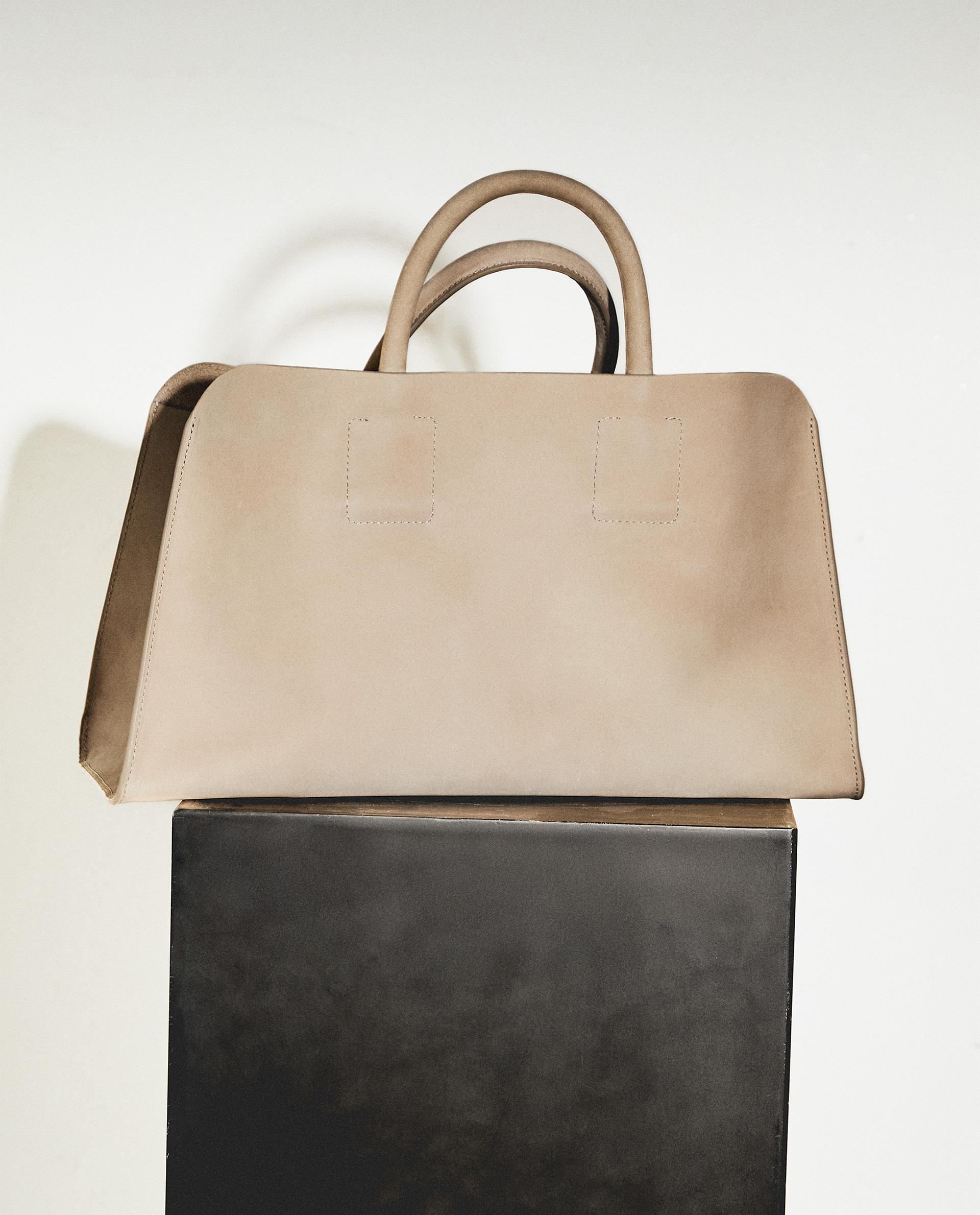 ミニ ヌバックレザー トートバッグ | Zara Home 日本/Japan