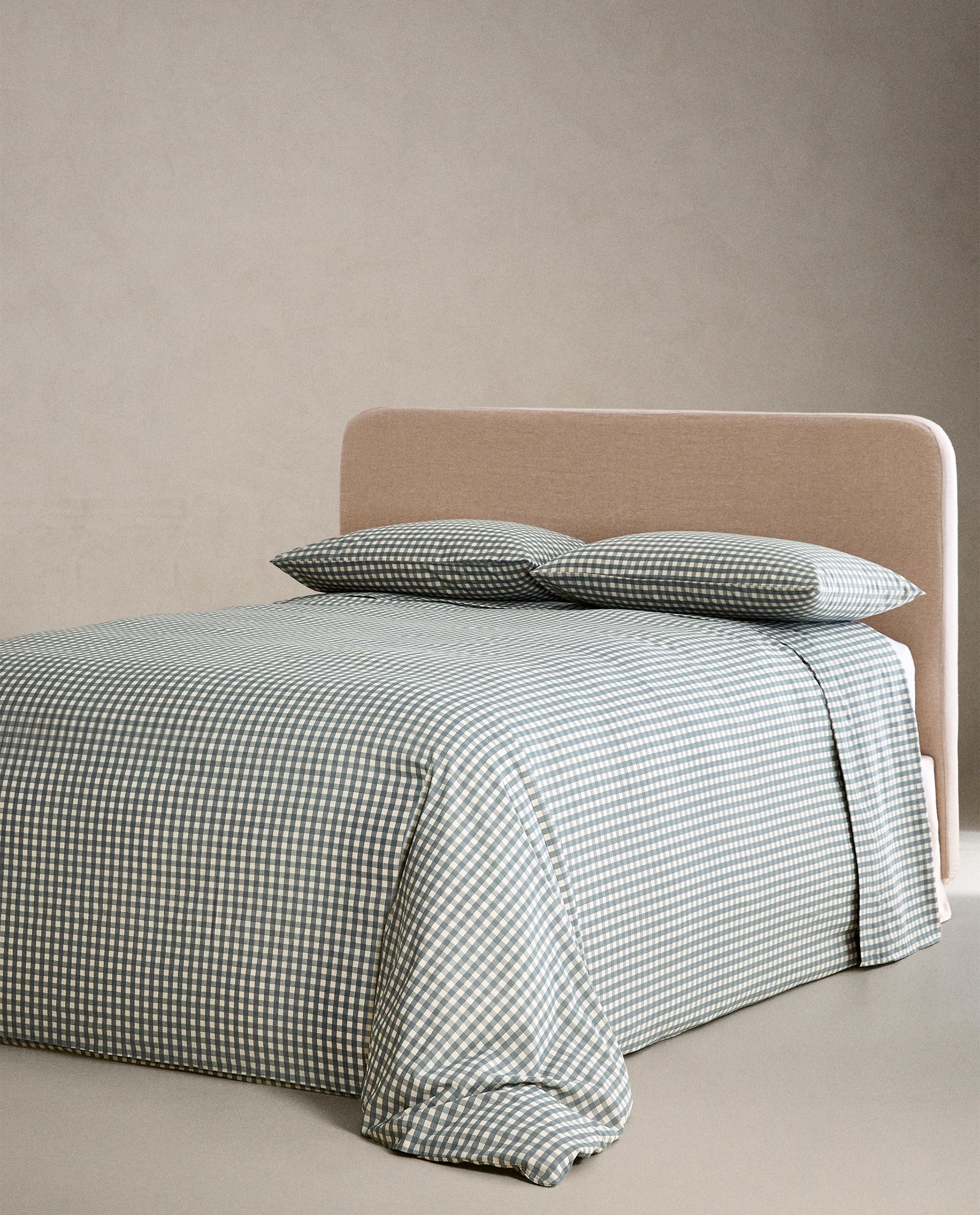 チェック デュべカバー | Zara Home 日本/Japan