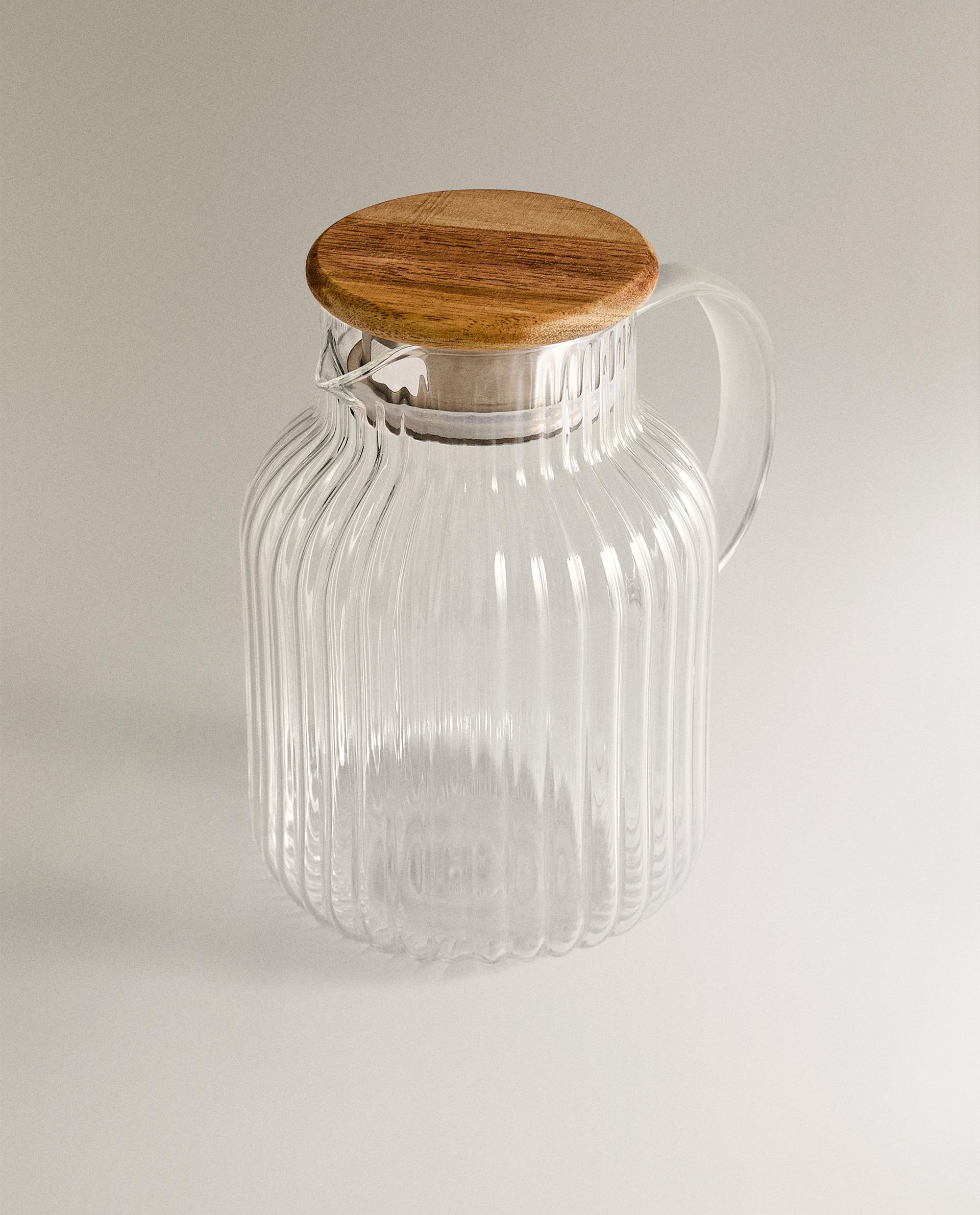 BOROSILICATE GLASS JUG WITH FILTER