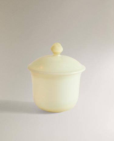 BARATTOLO CON COPERCHIO IN BOROSILICATO TRASLUCIDO