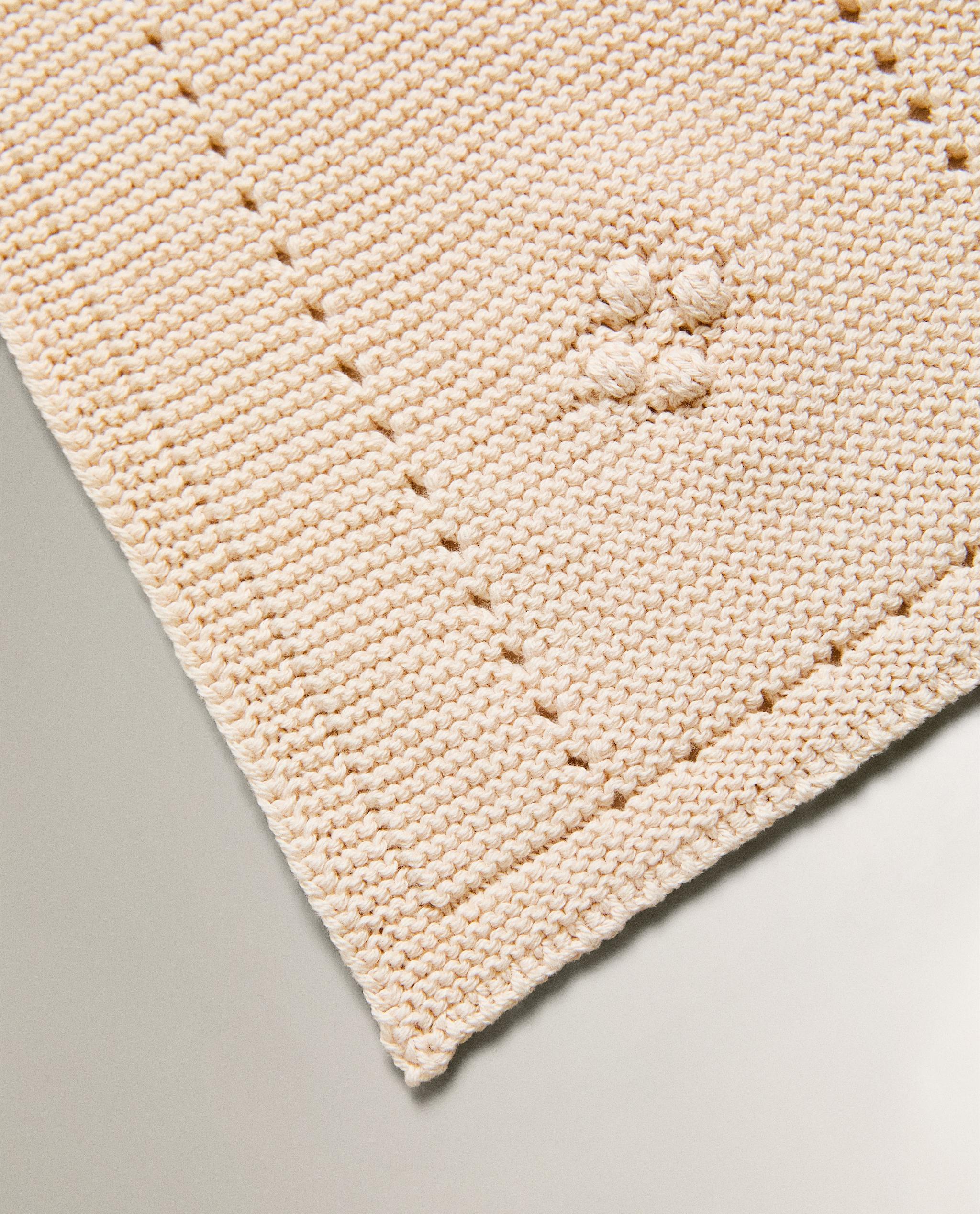 OPENWORK COTTON BABY BLANKET product thumbnail 3