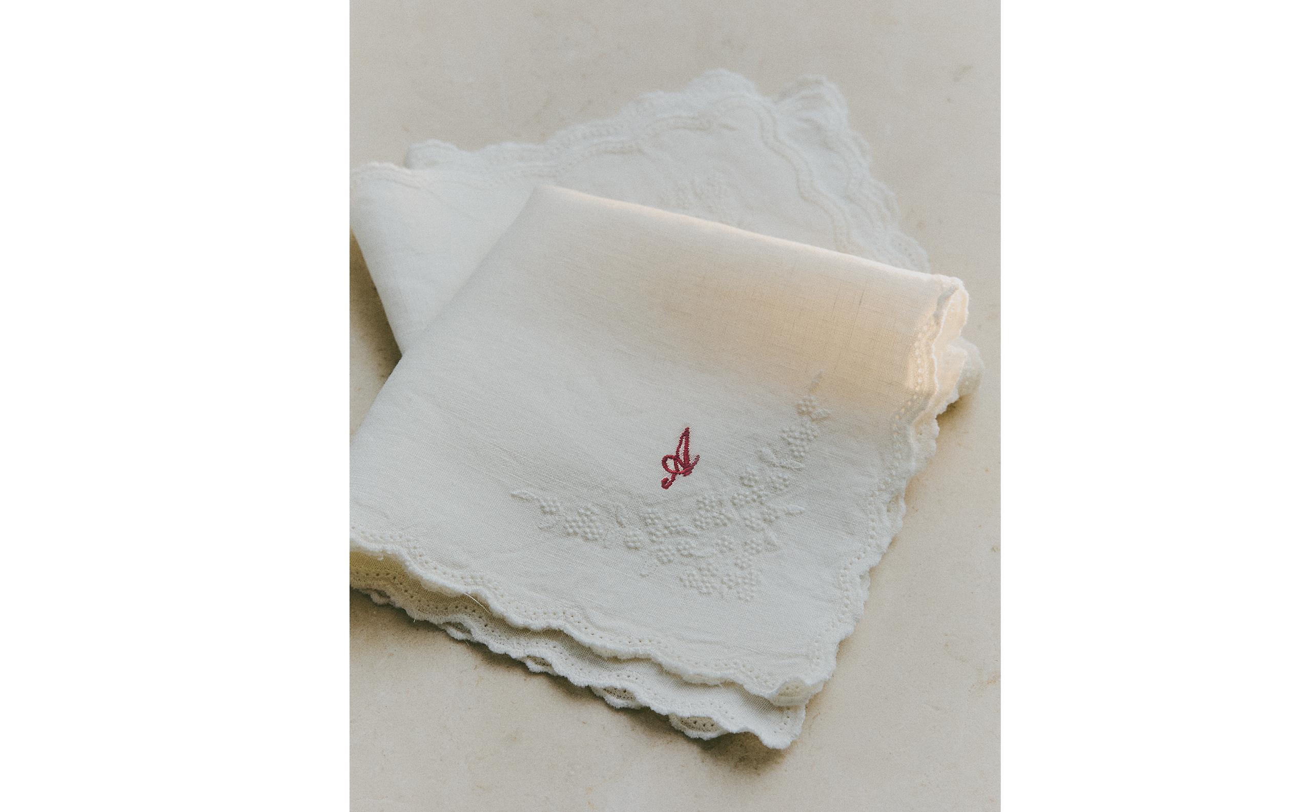 PACK OF EMBROIDERED WASHED LINEN HAND TOWELS (PACK OF 2) product thumbnail 13