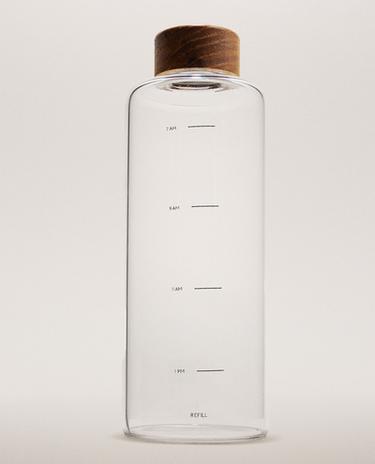 BOTELLA BOROSILICATO ROBLE