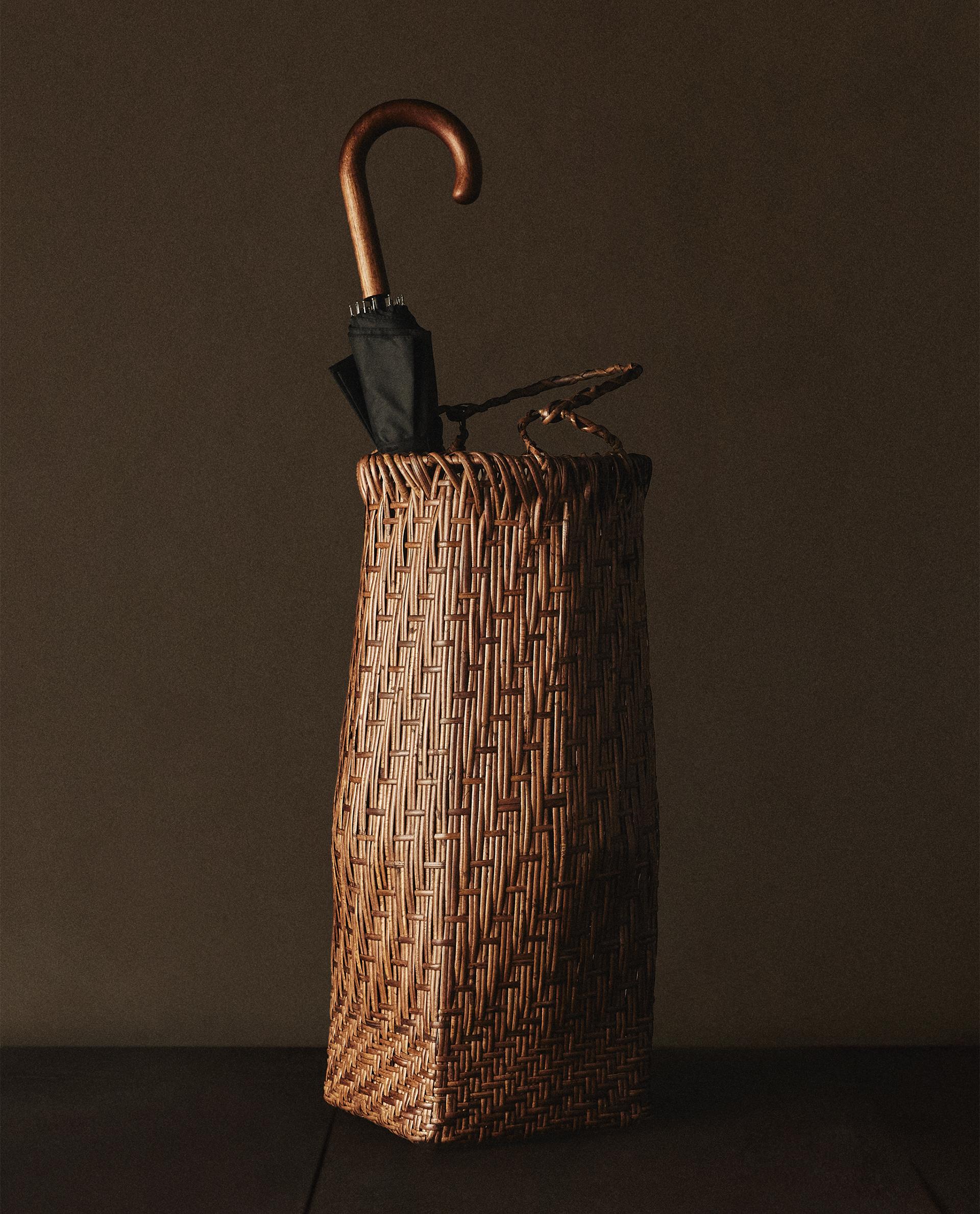 RATTAN UMBRELLA STAND