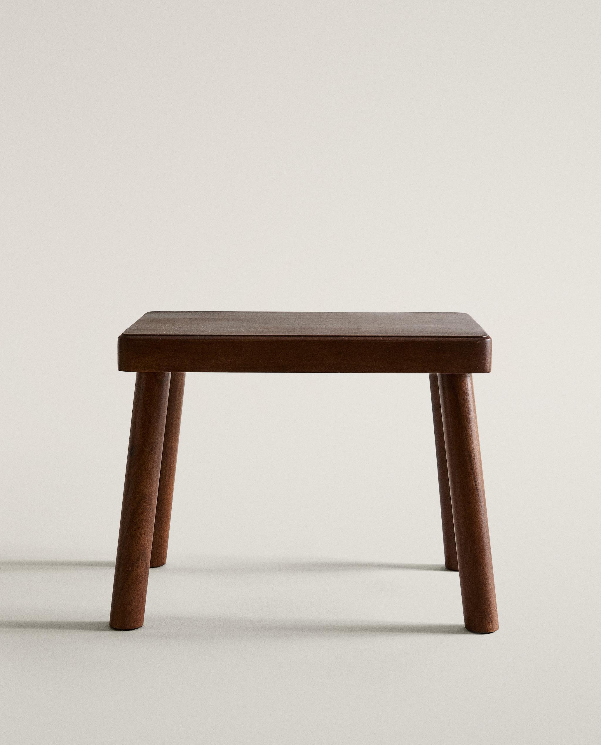 TABOURET EN BOIS D’ACACIA — Zara Home
