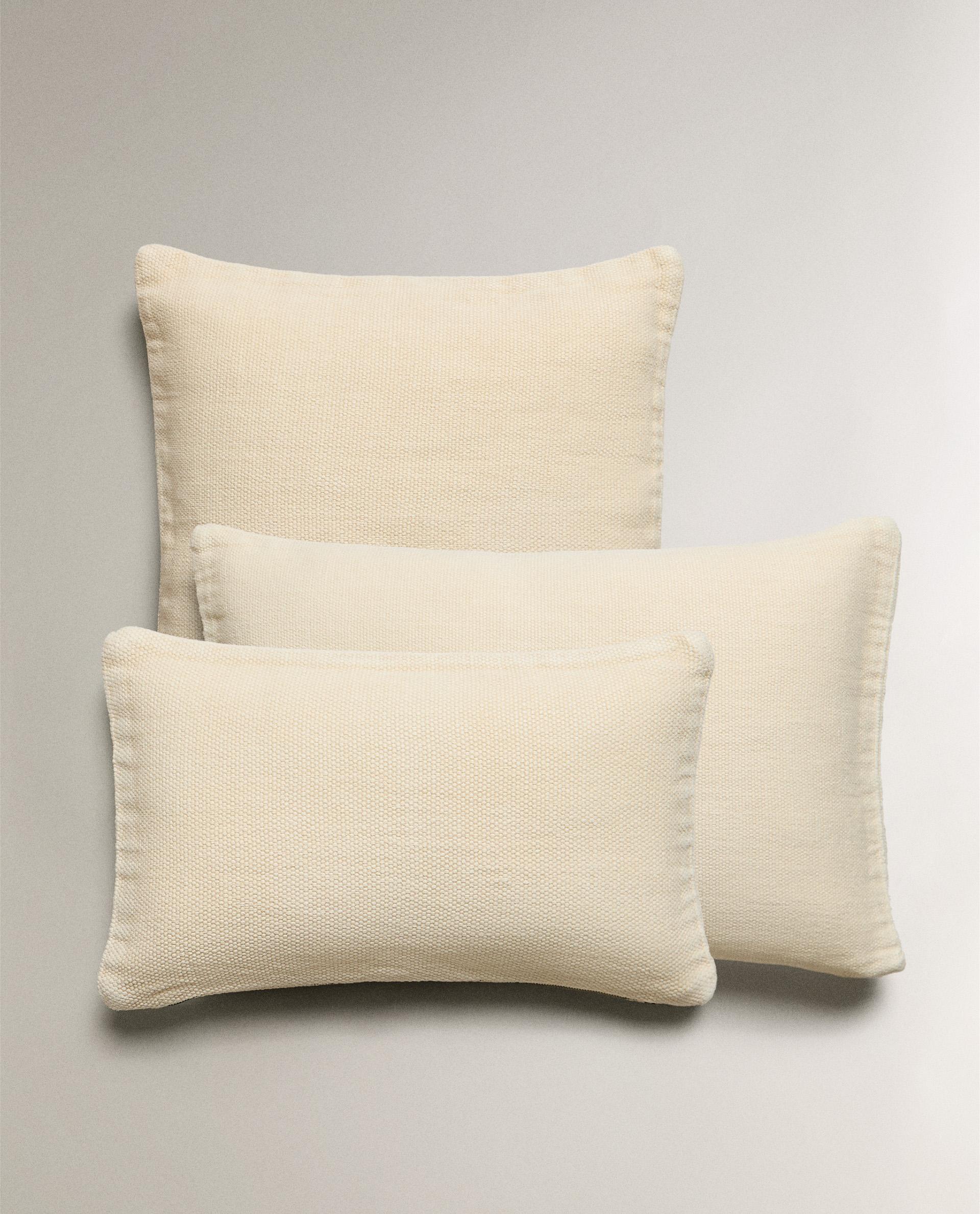 クッションカバー ZARAHOME  Cushion Cover プリーツ クッションカバー | Zara Home 日本/Japan