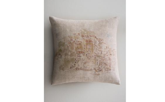HOUSSE DE COUSSIN IMPRIMÉ PAYSAGE