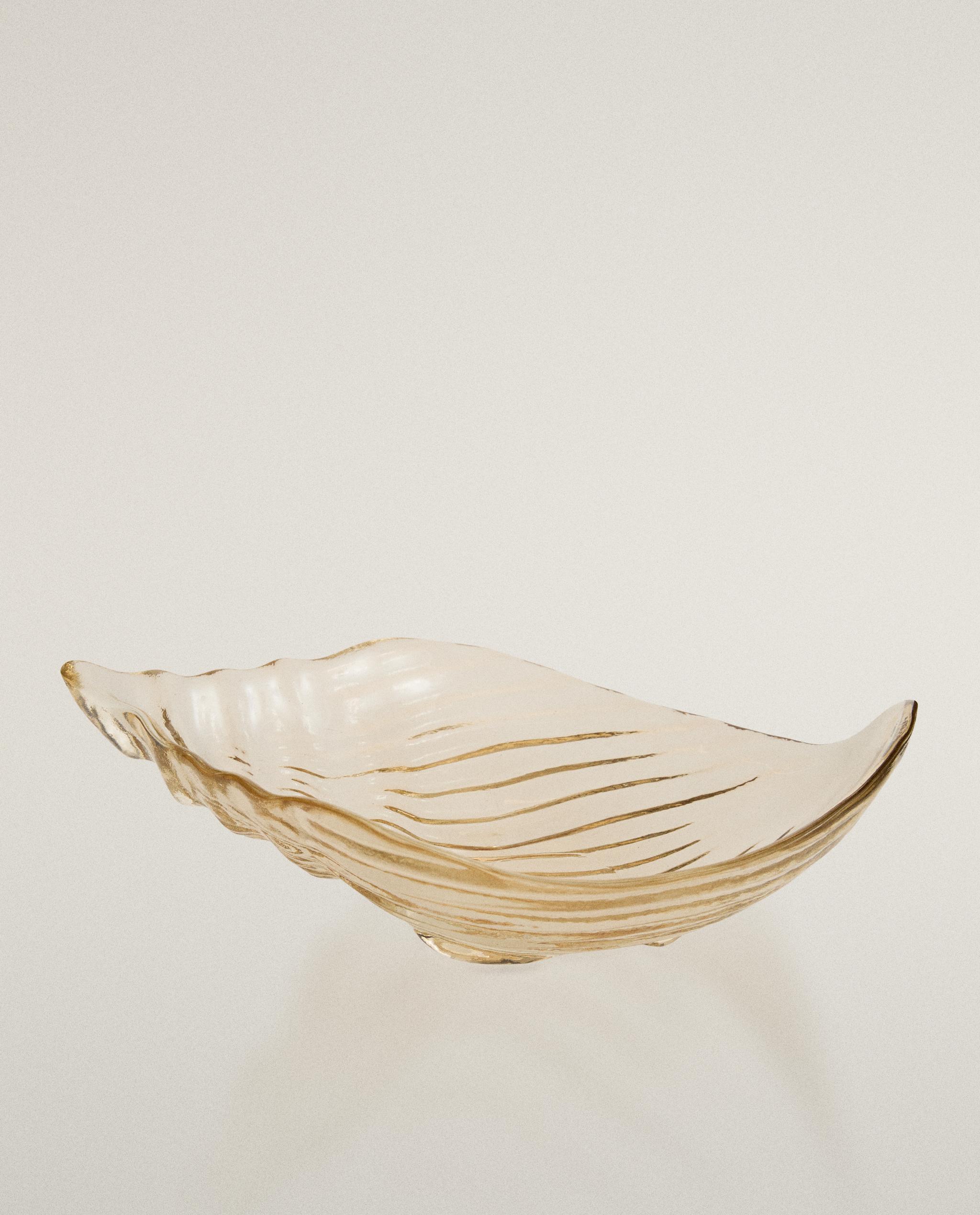 SHELL GLASS SERVING DISH product thumbnail 4