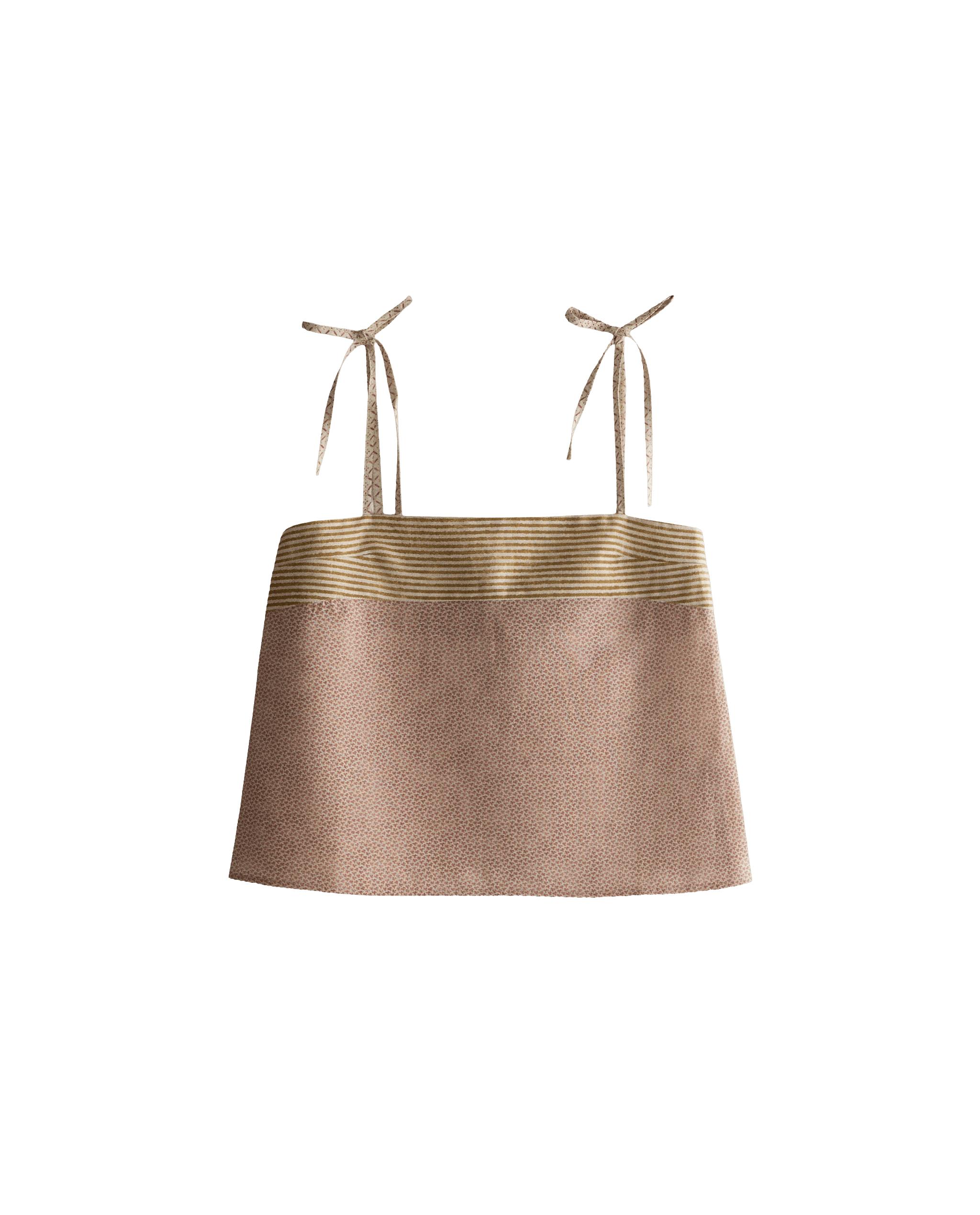 TOP WITH CONTRAST PRINT | KATHARINE POLE product thumbnail 2