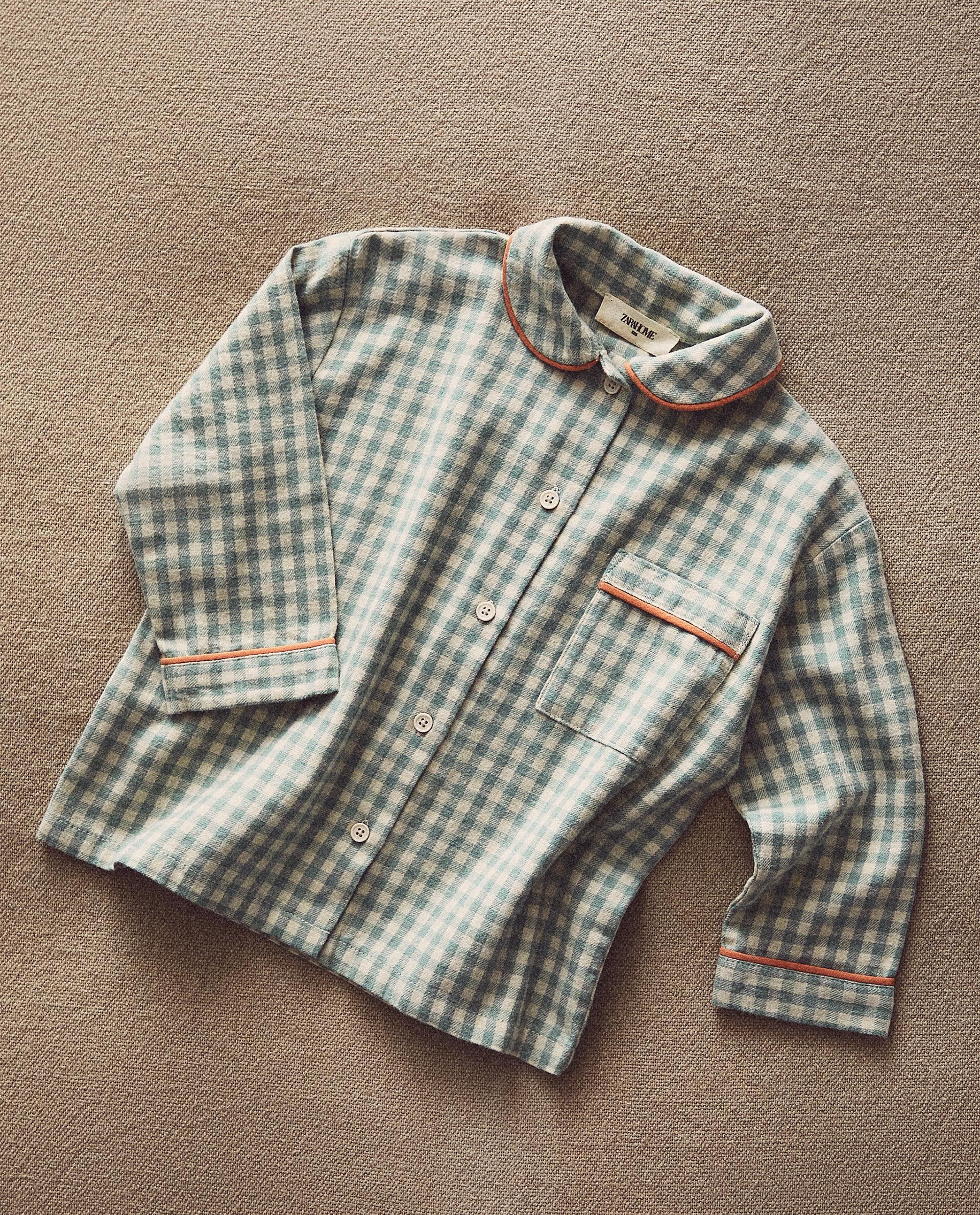 キッズ チェック柄 パジャマ | Zara Home 日本/Japan
