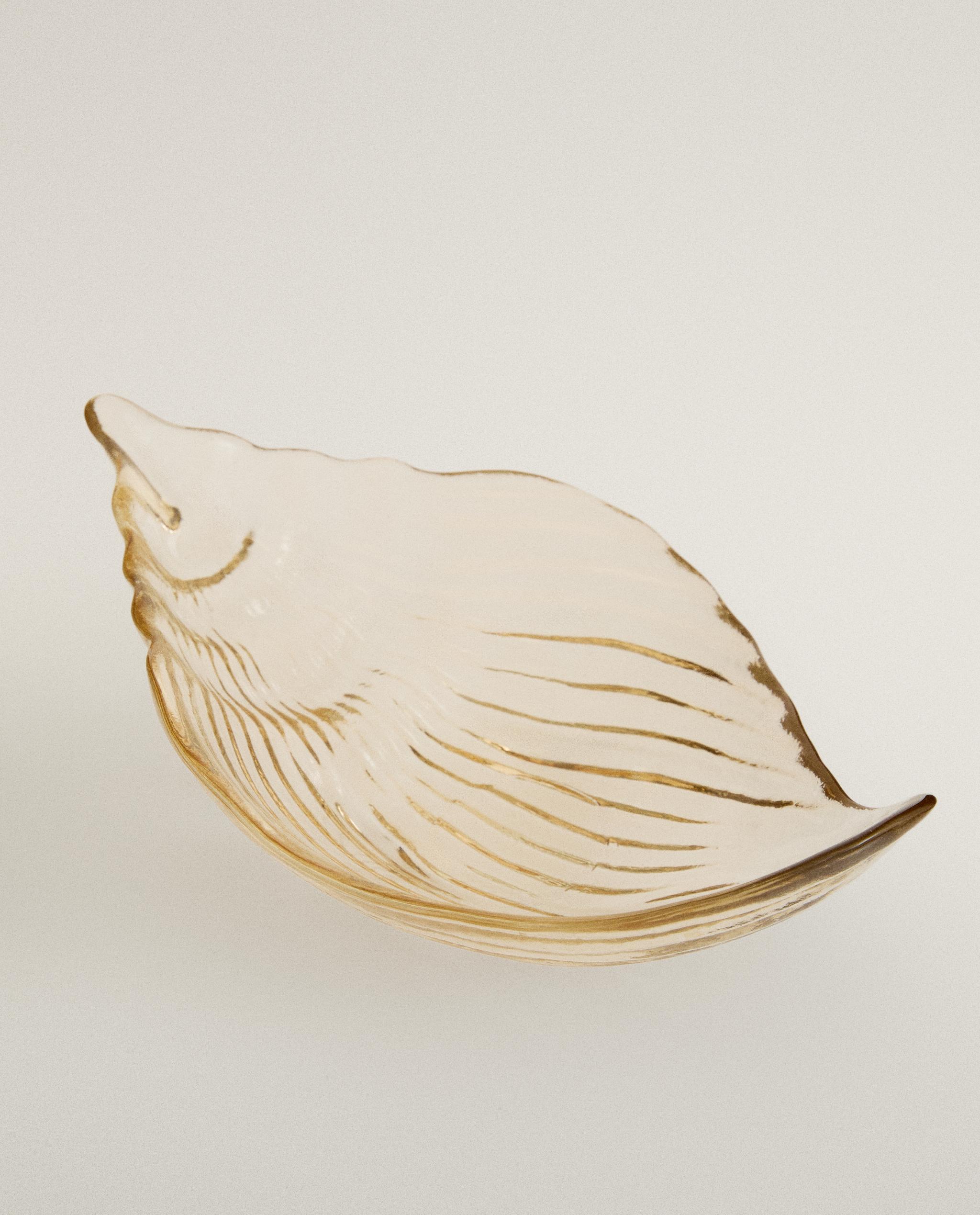 SHELL GLASS SERVING DISH product thumbnail 3