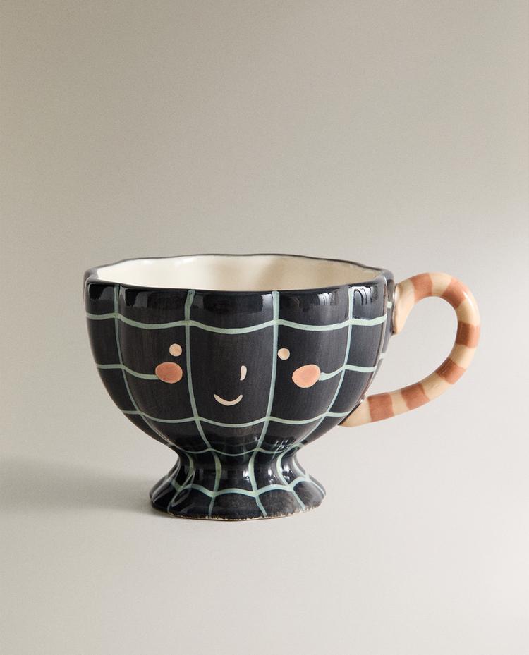 TASSE CÉRAMIQUE ENFANT TOILE D’ARAIGNÉE HALLOWEEN