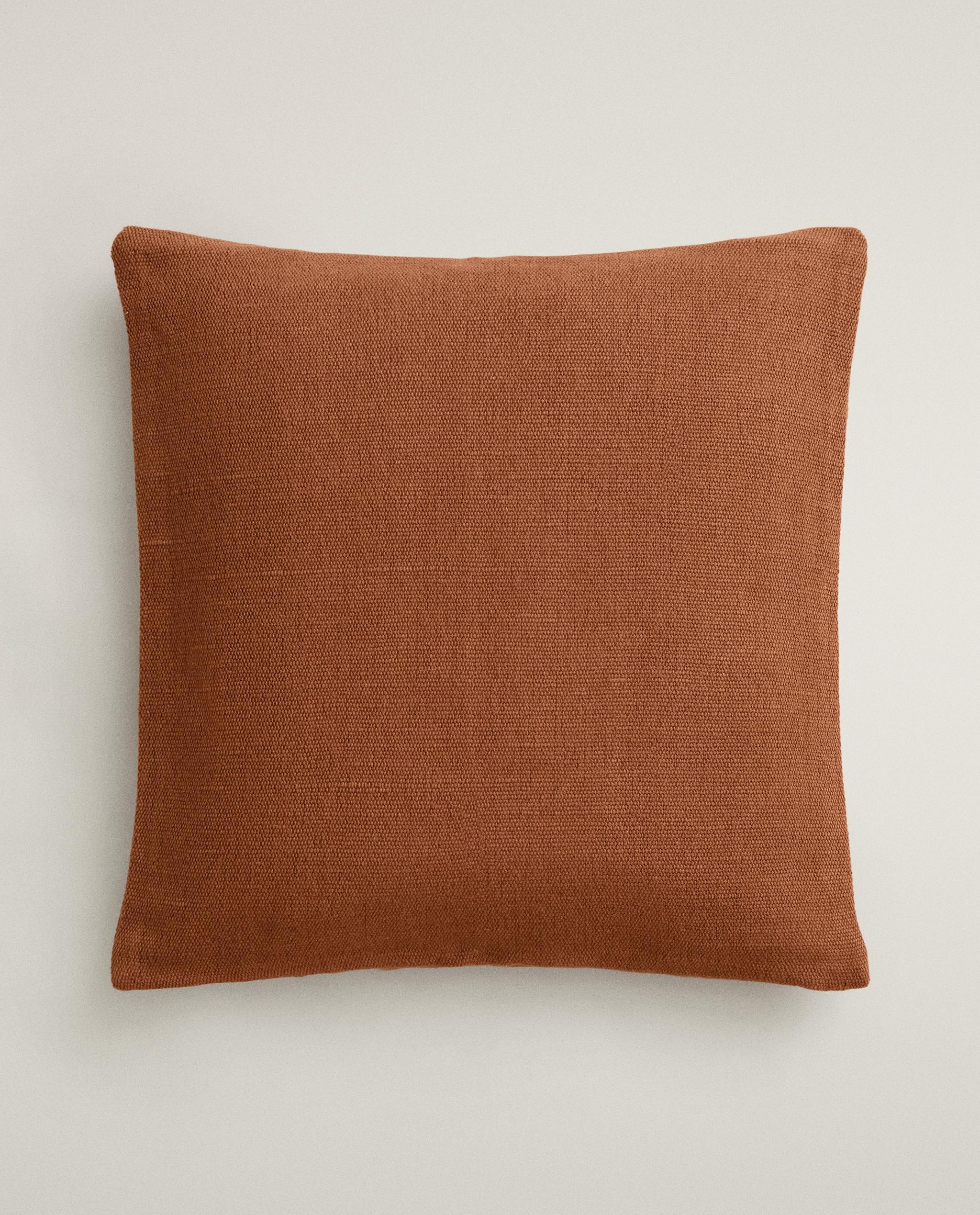 JUTE AND COTTON CUSHION COVER product thumbnail 7