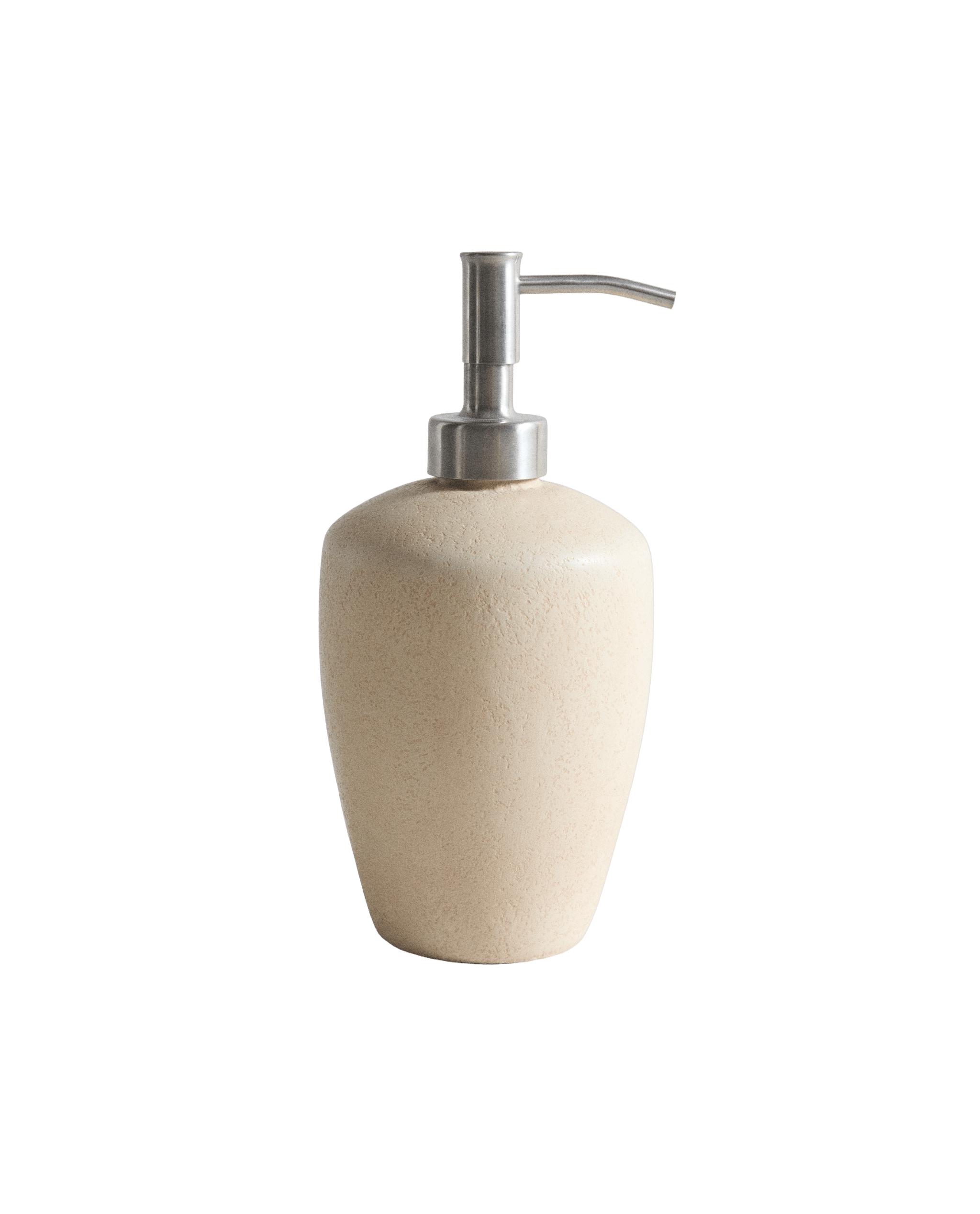 EARTH BROWN CERAMIC SOAP DISPENSER product thumbnail 5