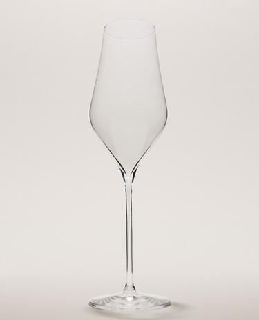 PLAIN CRYSTALLINE FLUTE GLASS