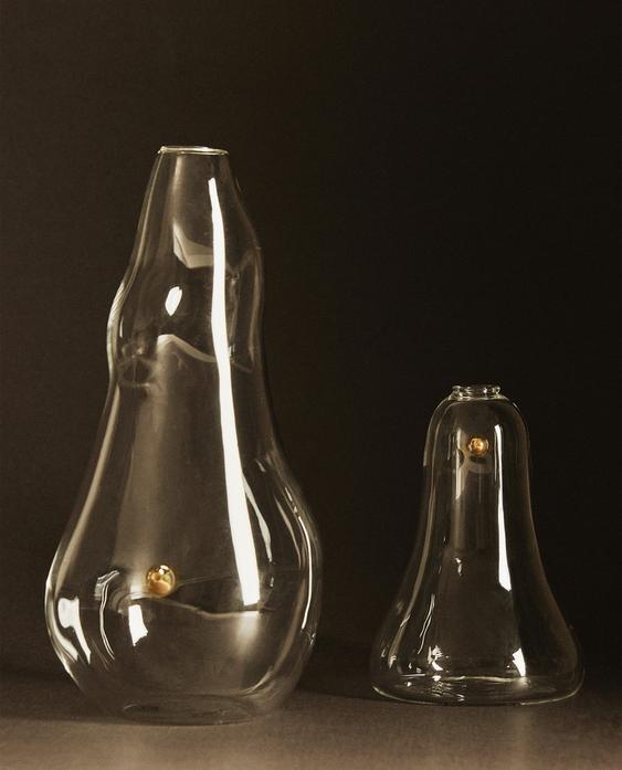 مزهرية صغيرة زجاج