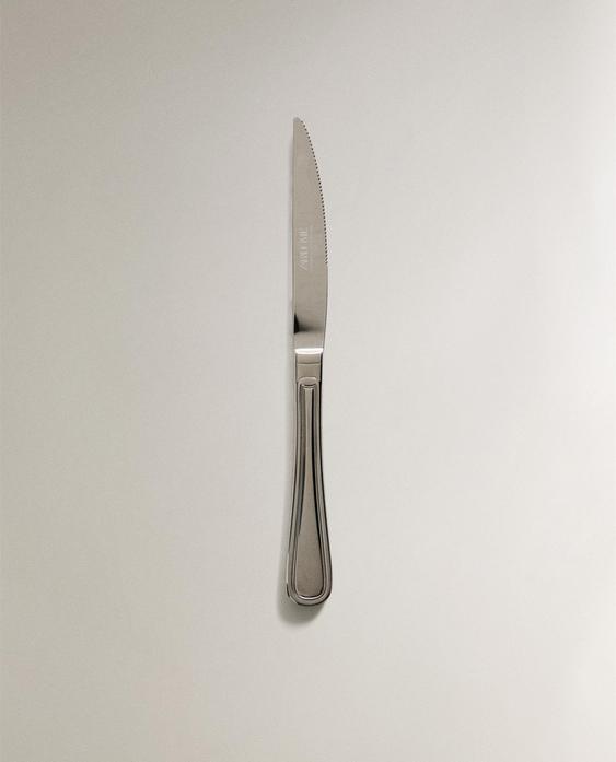 SHINY STEEL STEAK KNIFE