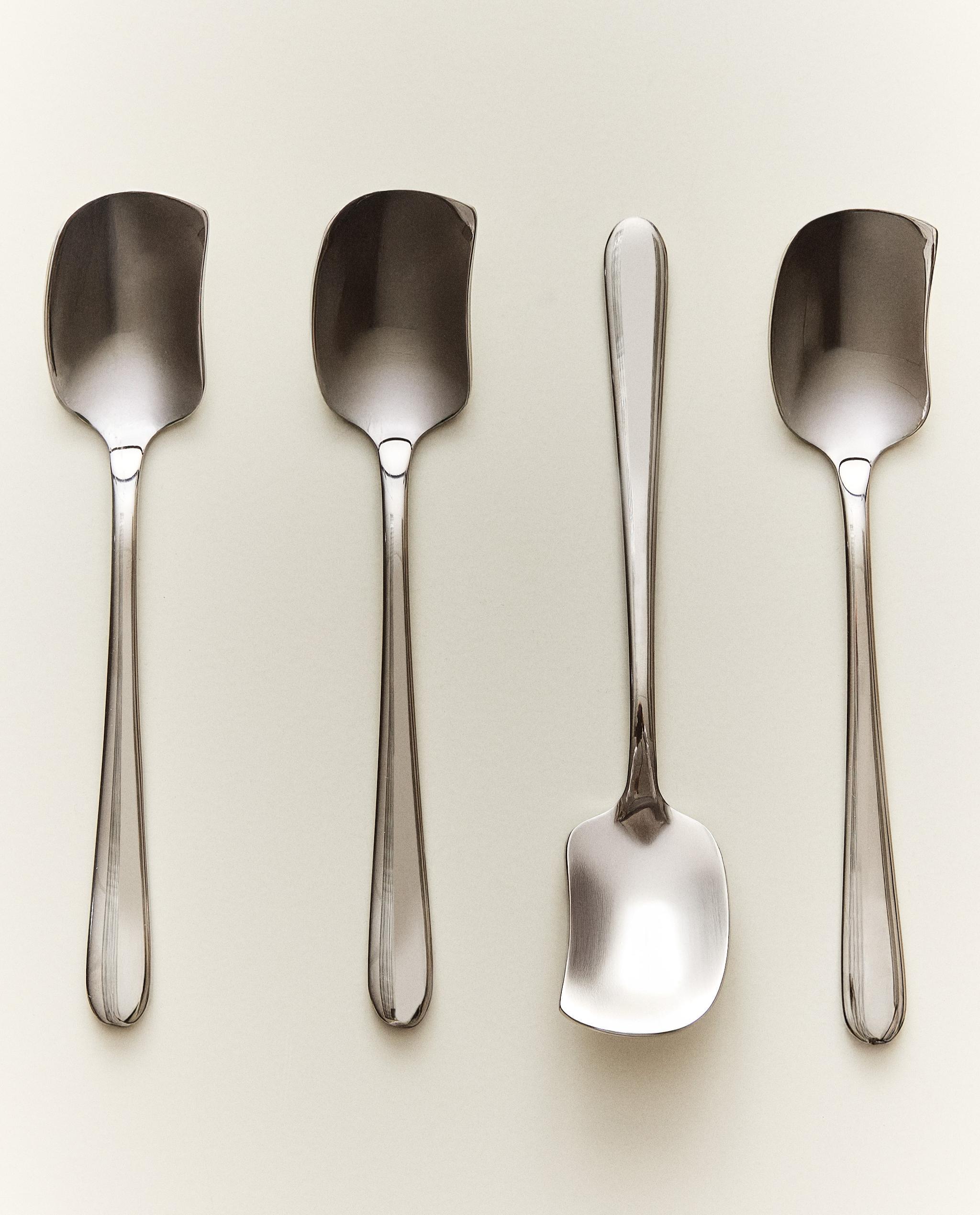 PACK OF STEEL ICE CREAM SPOONS product thumbnail 8