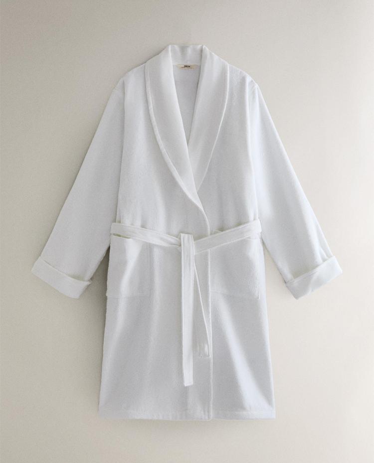 PAMUČNI BADEMANTIL SA APLIKACIJOM OD TKANINE PAMUČNI BADEMANTIL SA APLIKACIJOM OD TKANINE