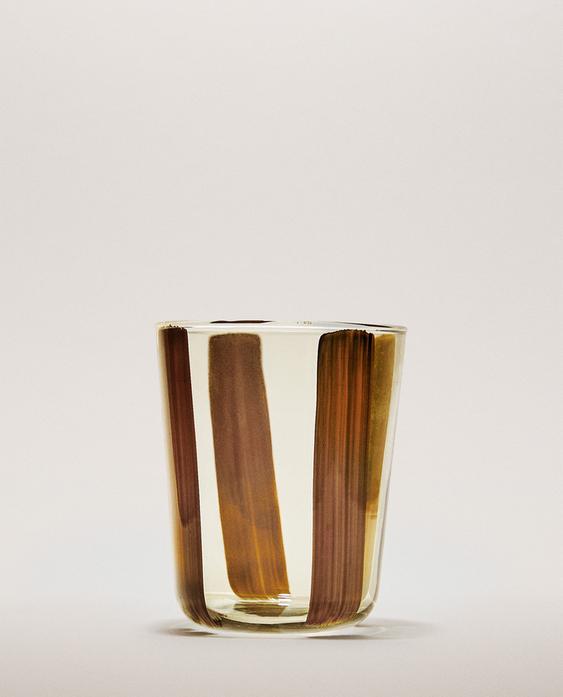 GLAS MIT STREIFEN GLAS MIT STREIFEN