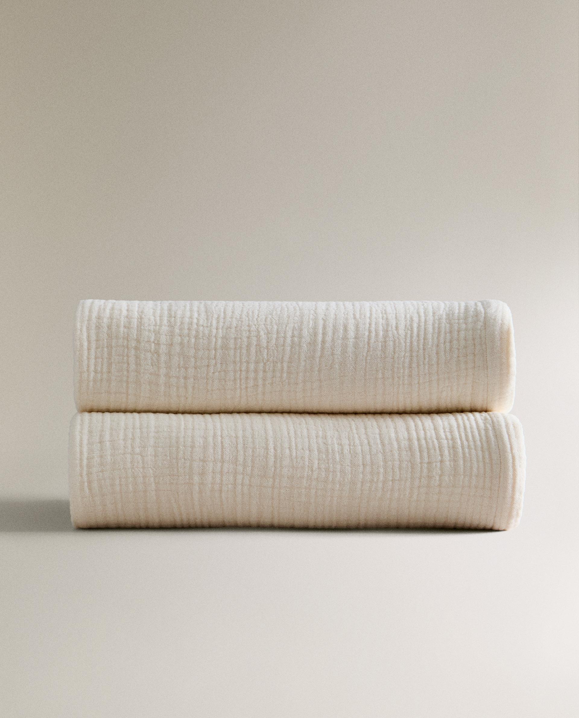 ZARA HOME リネン100% ブランケット（ZARA HOME - Moment Future