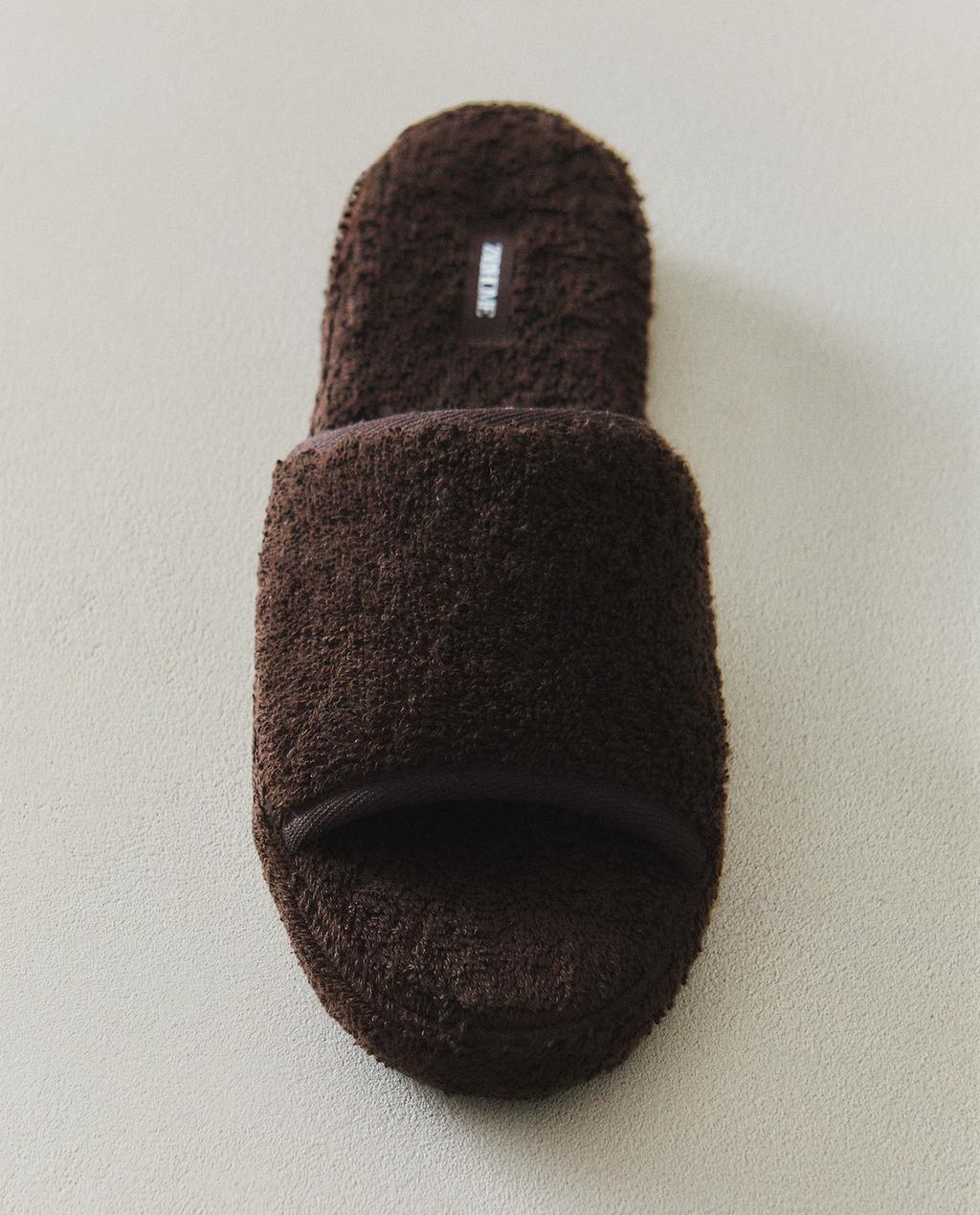 FLATFORM TERRY SLIDERS FLATFORM TERRY SLIDERS