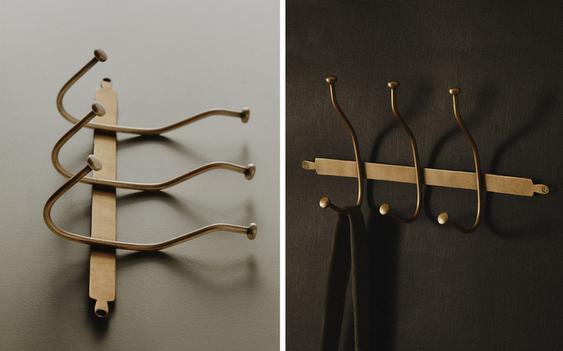 PORTEMANTEAU MURAL DORÉ PORTEMANTEAU MURAL DORÉ