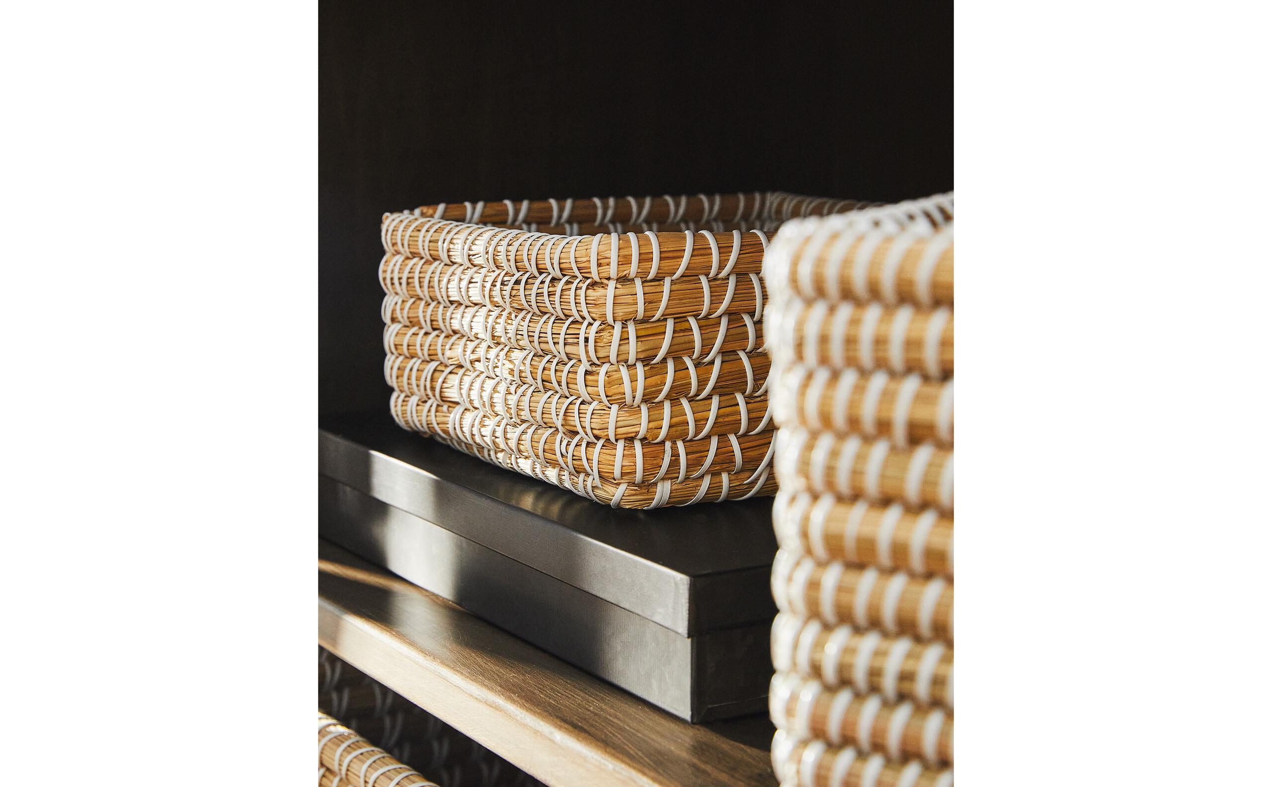 CONTRAST RECTANGULAR BASKET product thumbnail 19