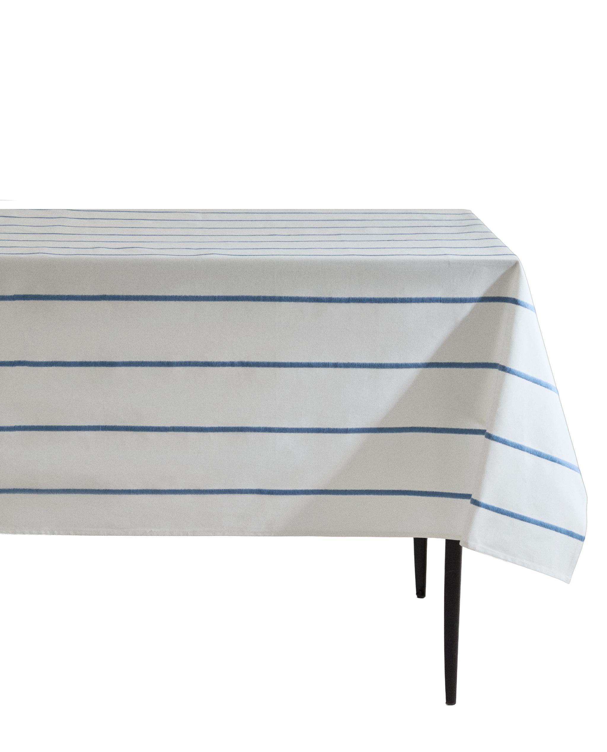 TABLECLOTH WITH EMBROIDERED STRIPES product thumbnail 6