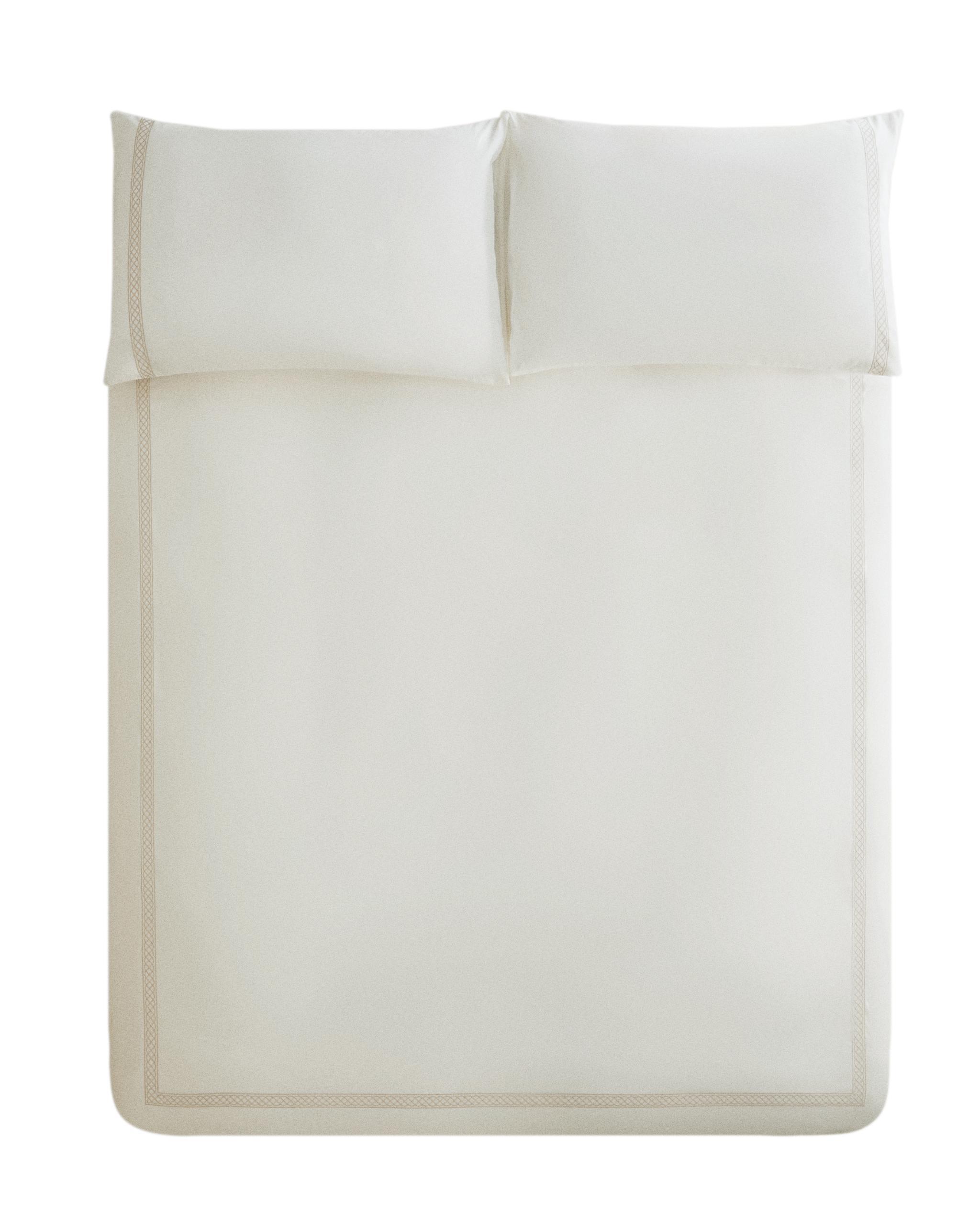 EMBROIDERED SATEEN DUVET COVER product thumbnail 6