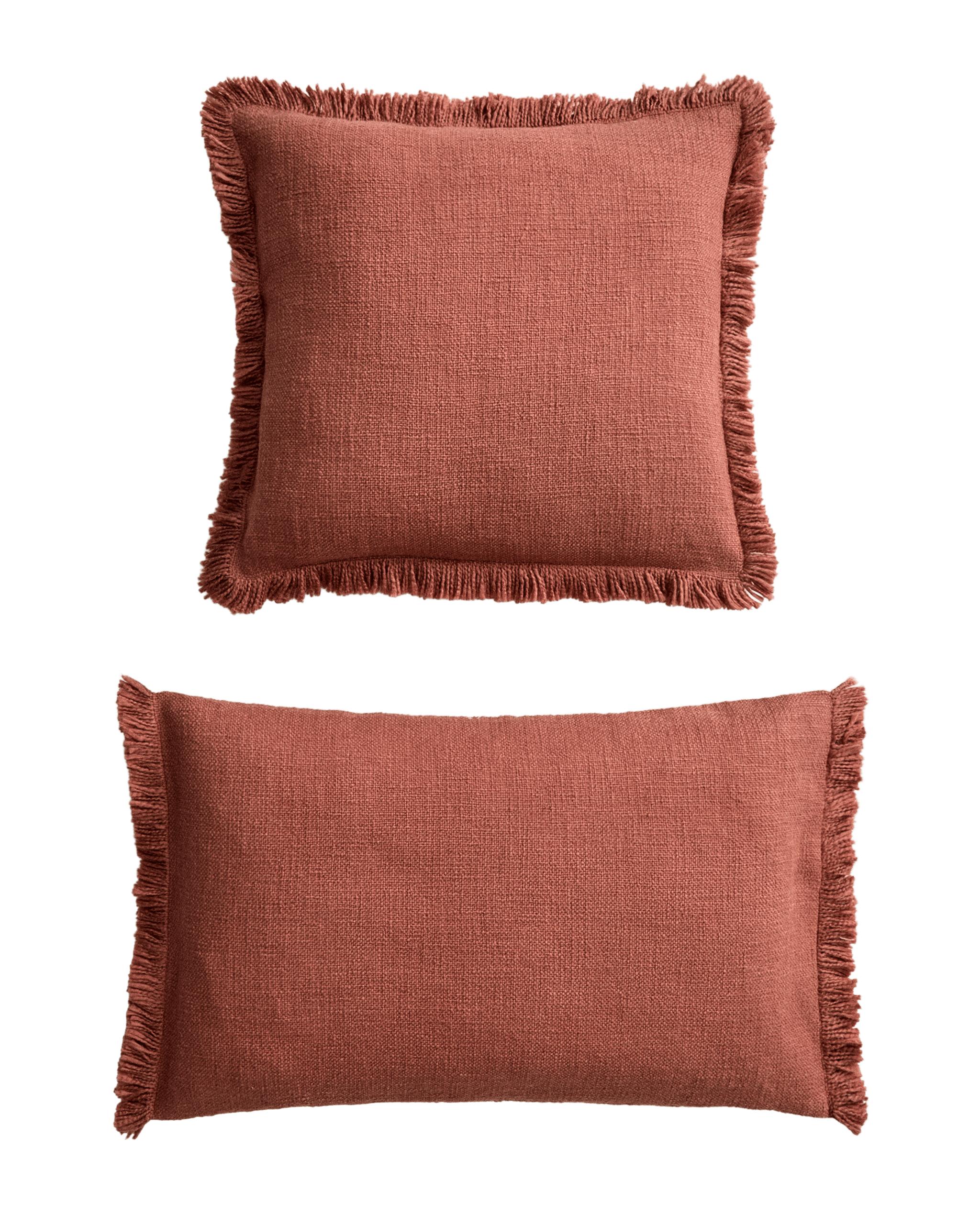 STRIPED CUSHION COVER WITH FRINGING product thumbnail 17