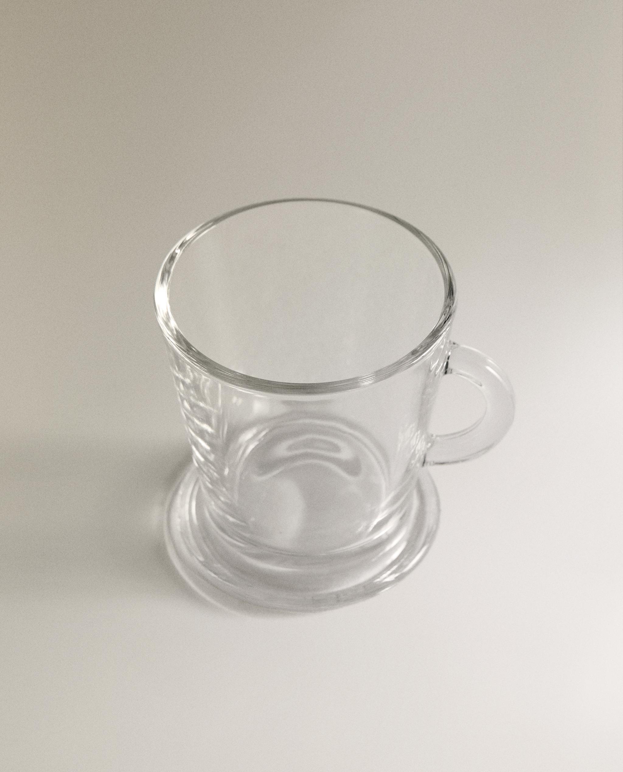 ガラス　カップ　１１ケ ボロシリケイトガラス コーヒーカップ＆ソーサー | Zara Home