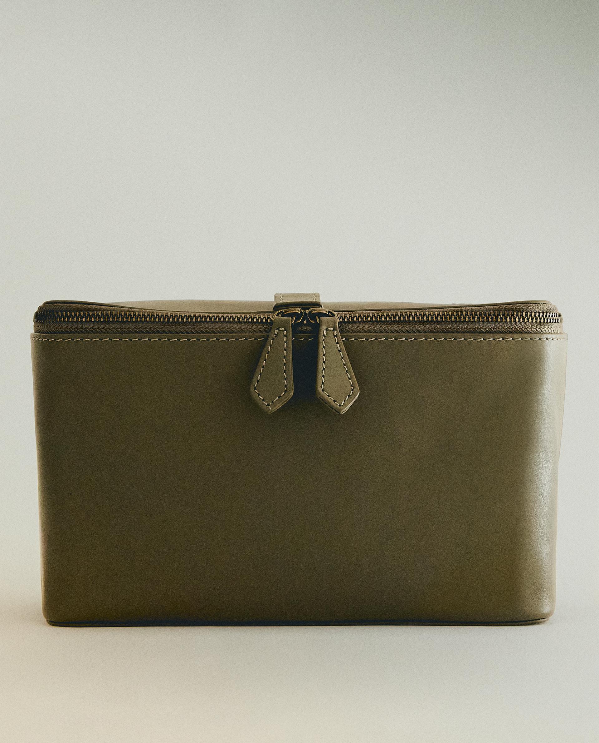 LEATHER MINI TOTE BAG | Zara Home United States of America