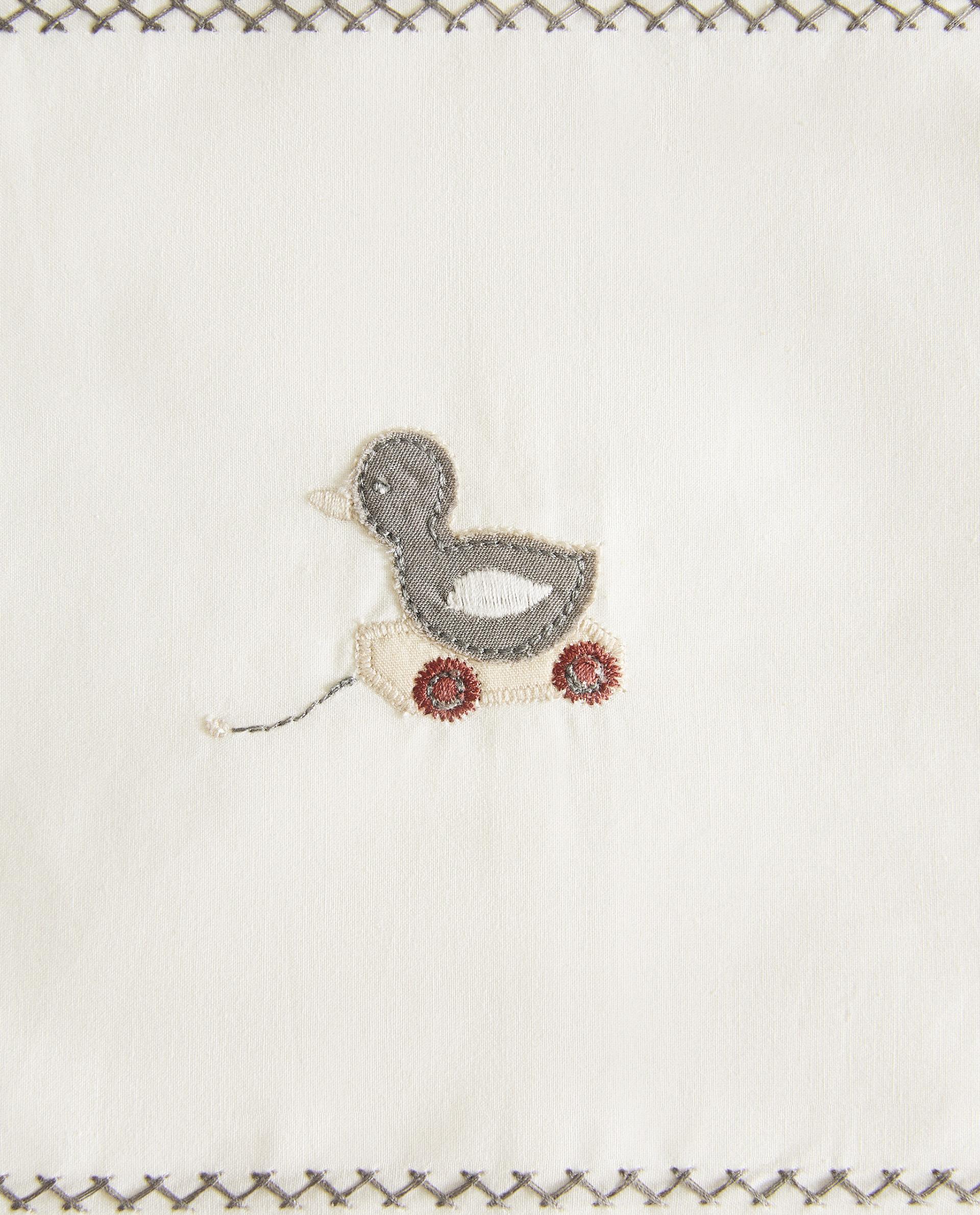 アヒル 刺繍 ベビーベッド シーツセット | Zara Home 日本/Japan