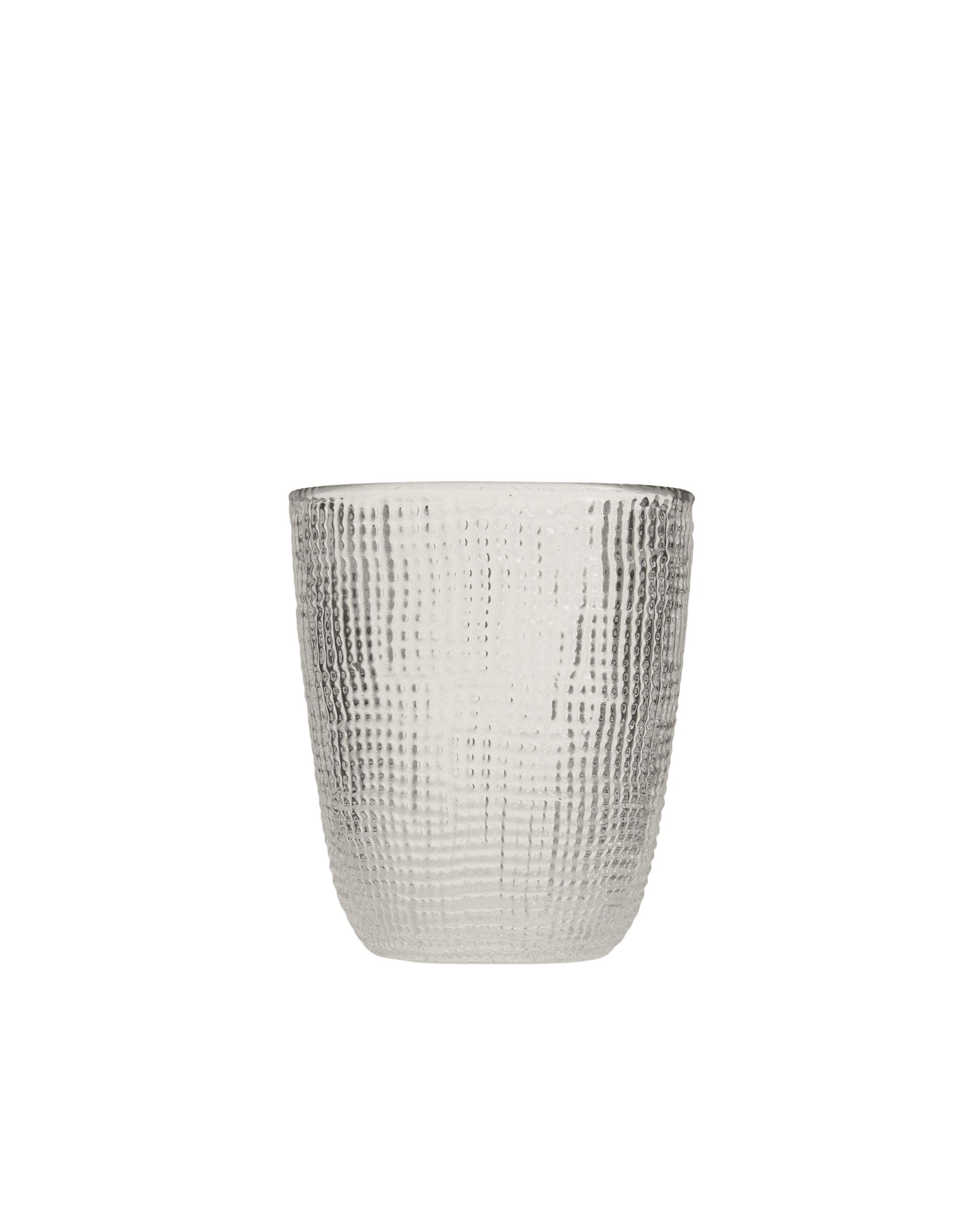 RAISED DESIGN GLASS TUMBLER product thumbnail 2