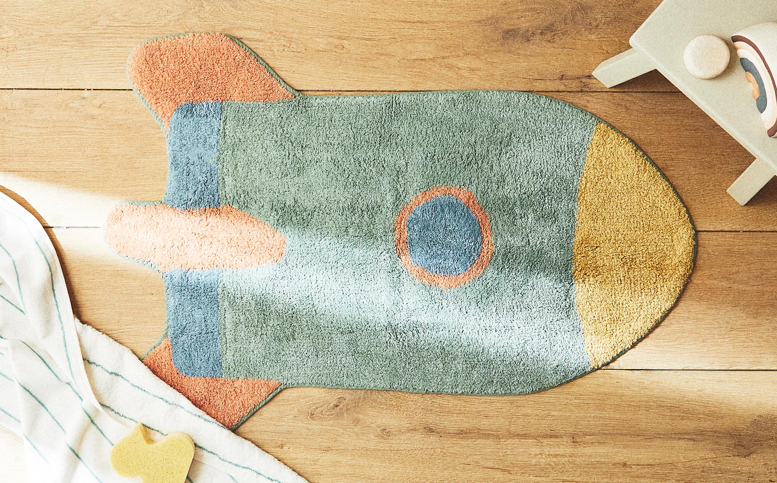 CHILDREN’S ROCKET BATH MAT