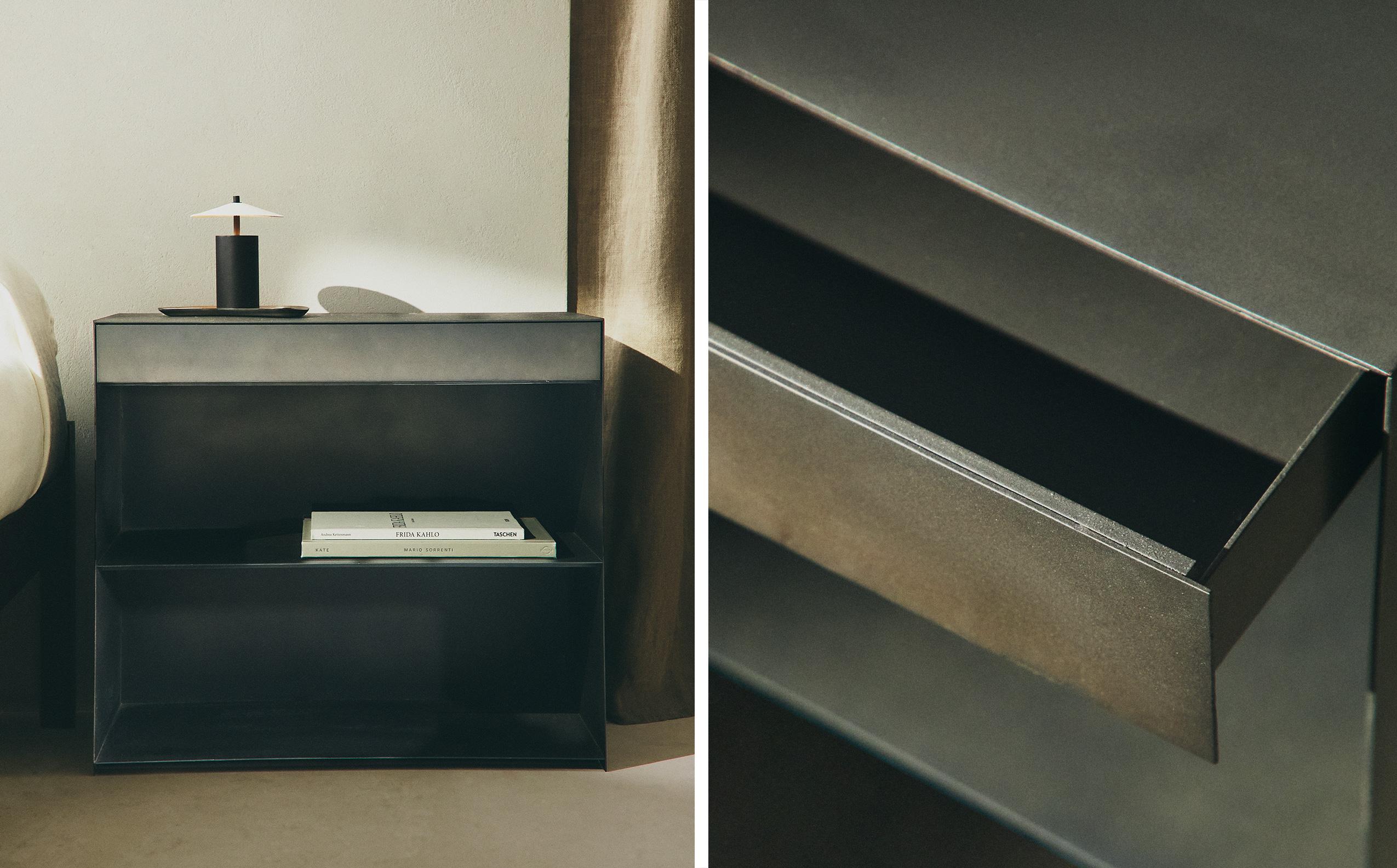 METAL TABLE WITH DRAWER | Zara Home United States of America