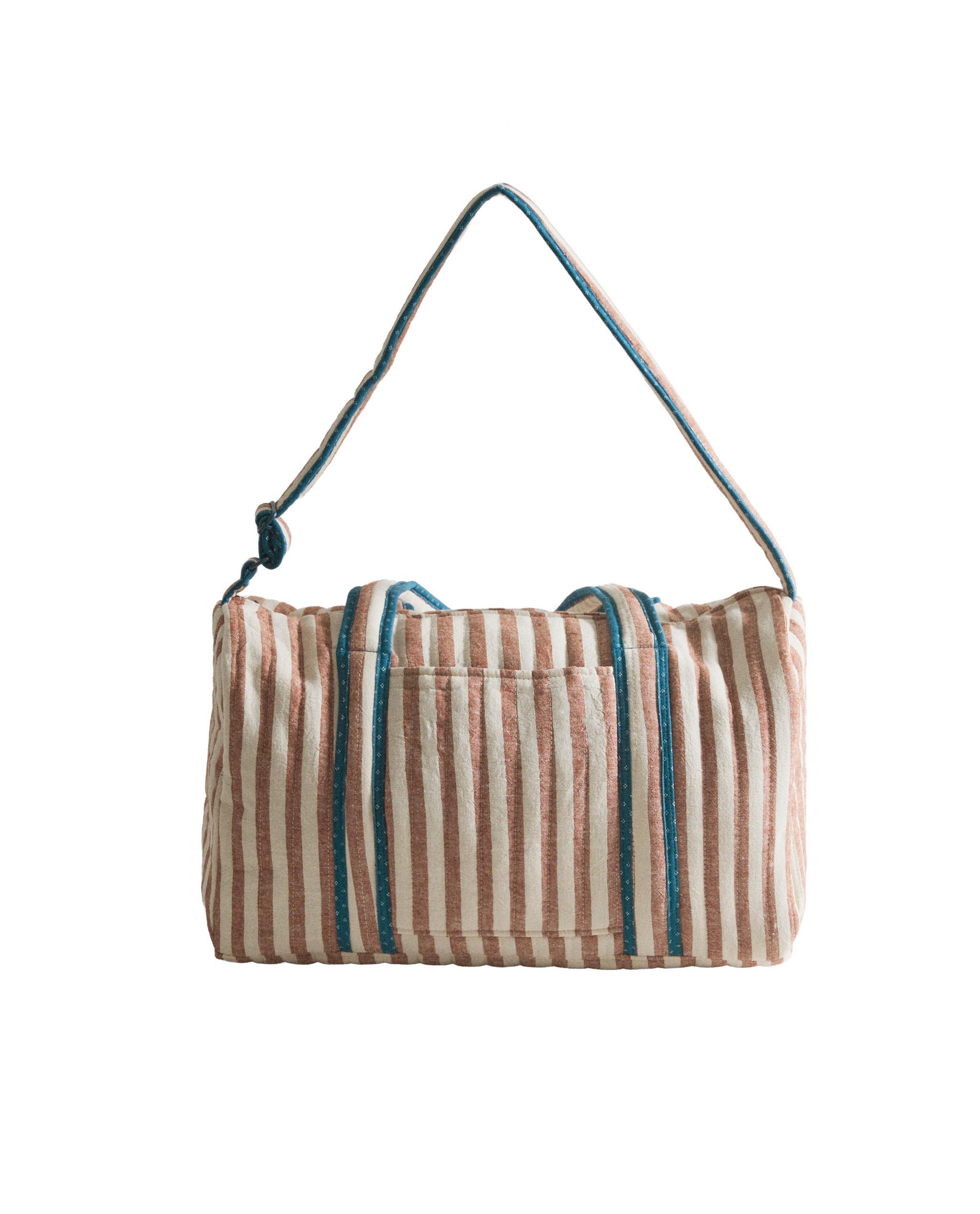 STRIPED MATERNITY BAG product thumbnail 4