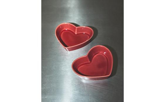 PACK OF MINI HEART BOWLS (PACK OF 2)