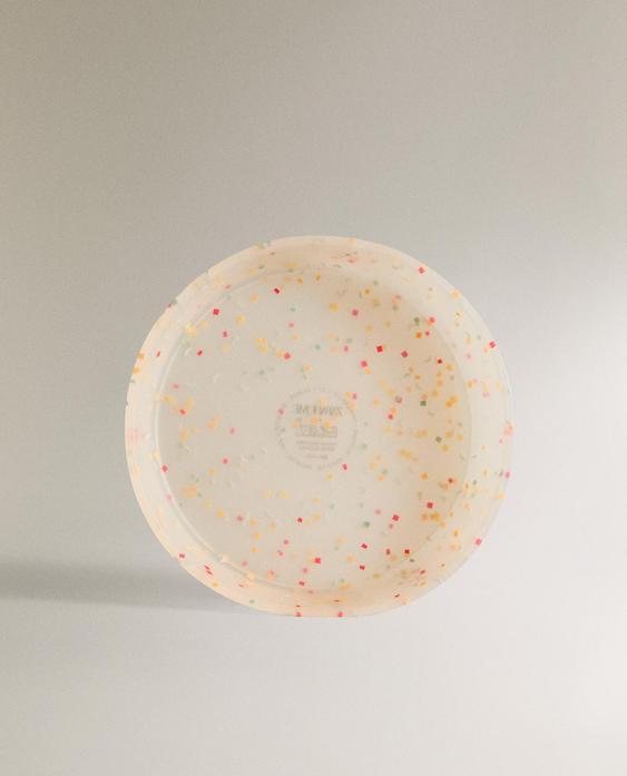 KIDS' SILICONE CONFETTI PLATE KIDS' SILICONE CONFETTI PLATE