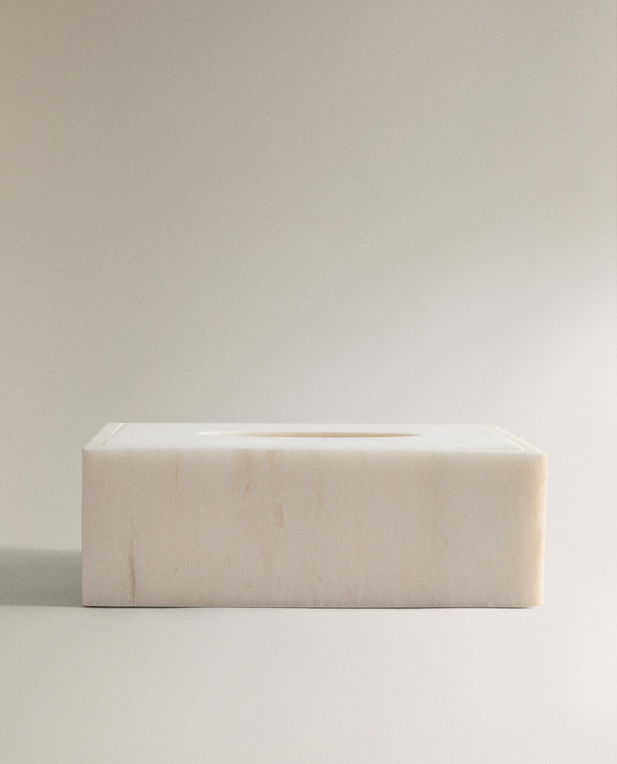 マーブル ティッシュケース | Zara Home 日本/Japan
