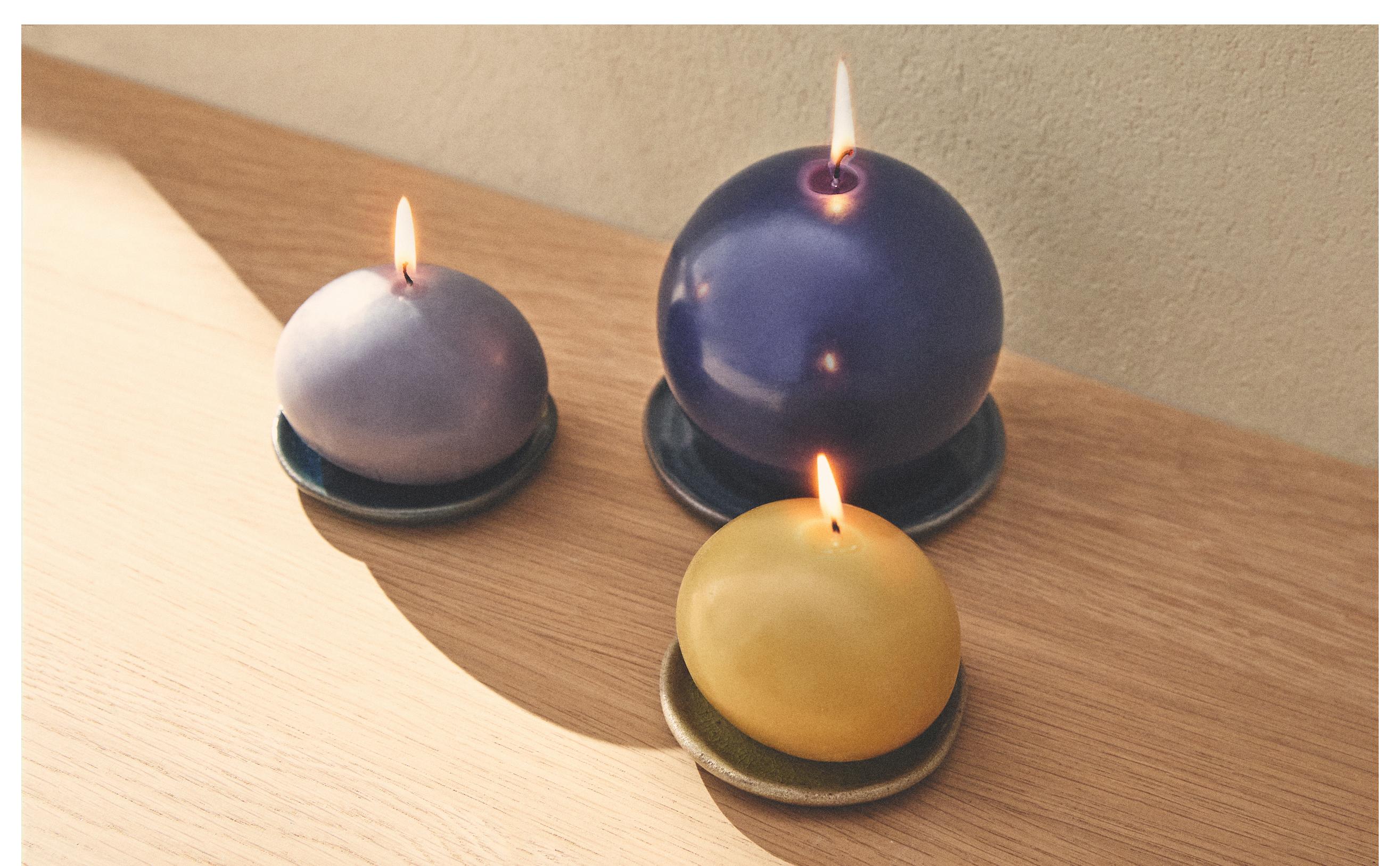 VELAS DECORATIVAS