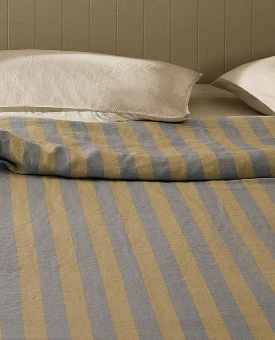 CHILDREN’S STRIPE PRINT DUVET COVER